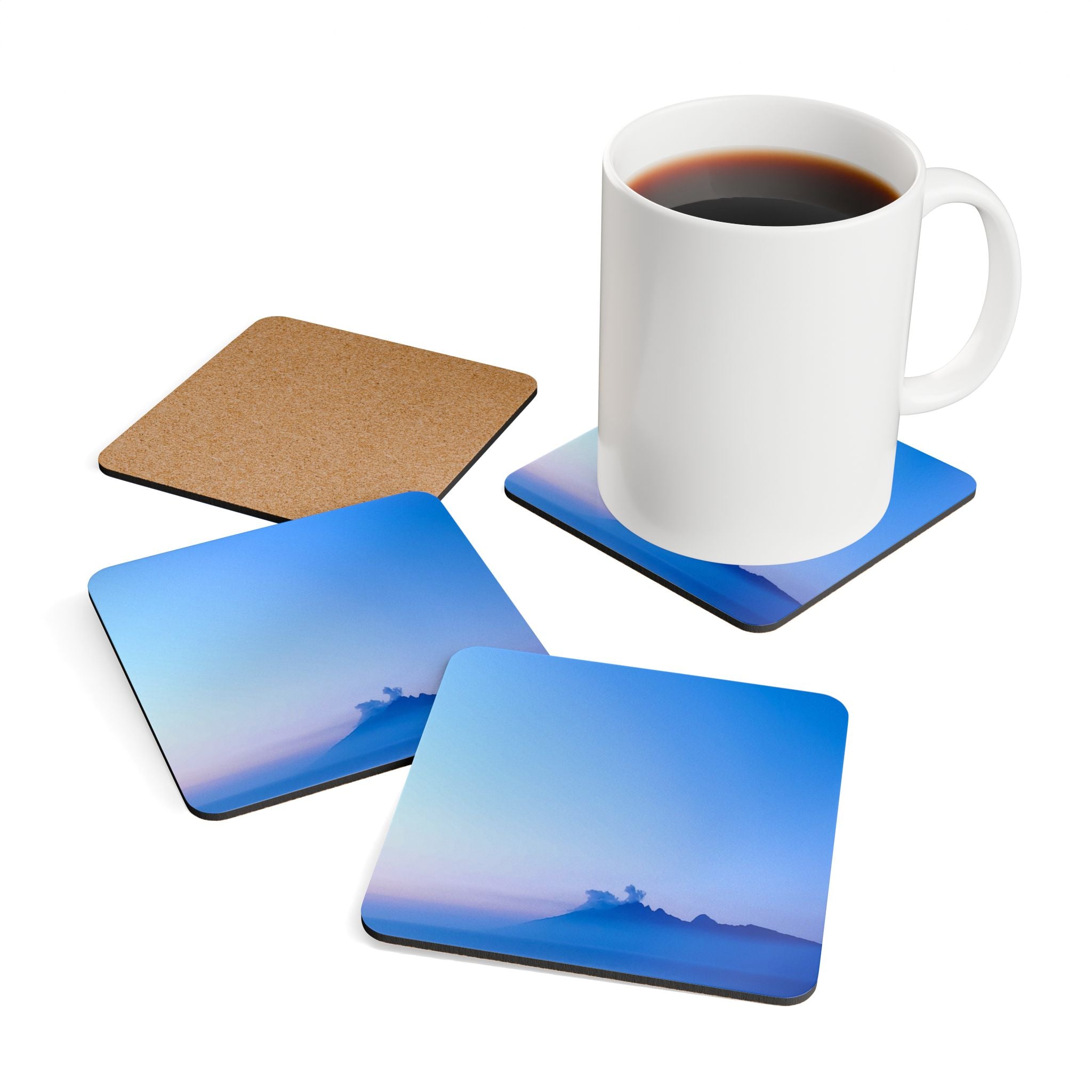 Power Activation - Corkwood Coaster Set