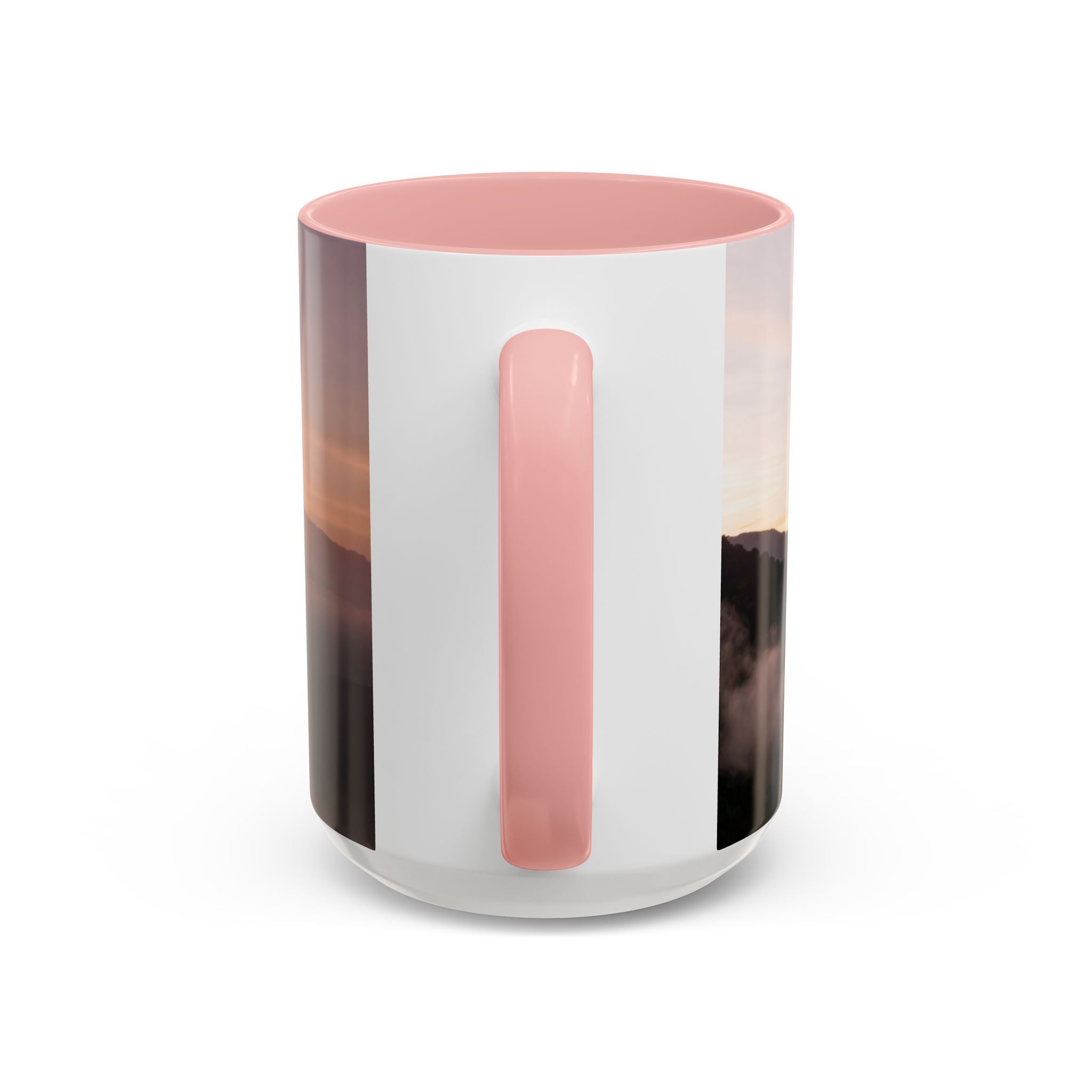 Wisdom Creation . Sunset Sky Accent Coffee Mug - Perfect for Cozy Mornings and Relaxing Evenings