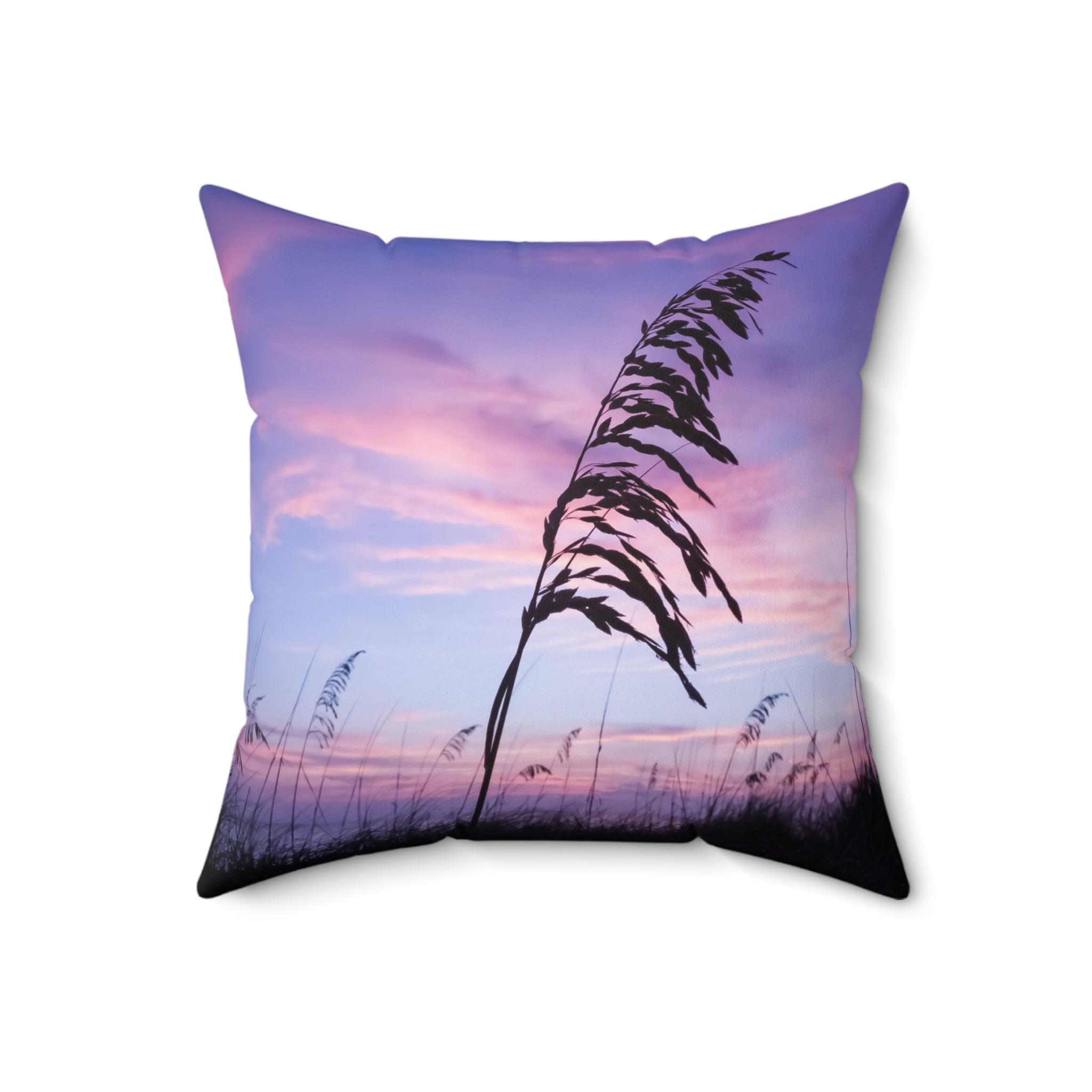 Love Creation . Pastel Sky Throw Pillow, Cozy Decorative Cushion for Living Room, Boho Home Decor, Gift for Housewarming, Beach House Accent