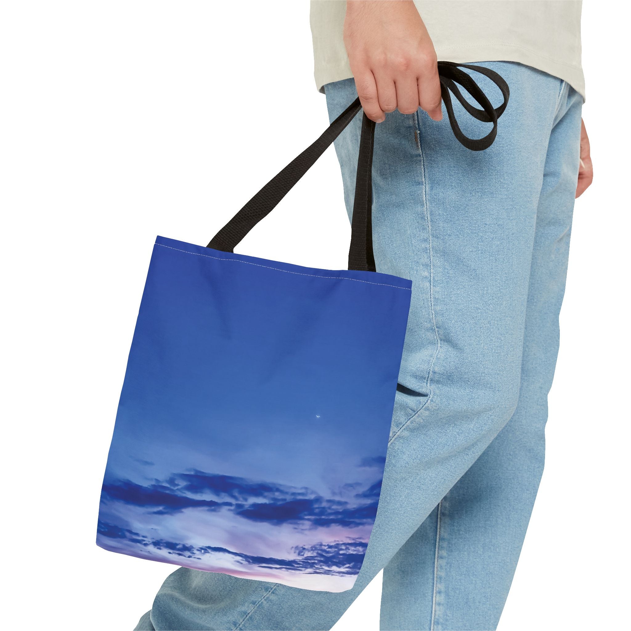 Power Alignment . Dreamy Sunset Tote Bag