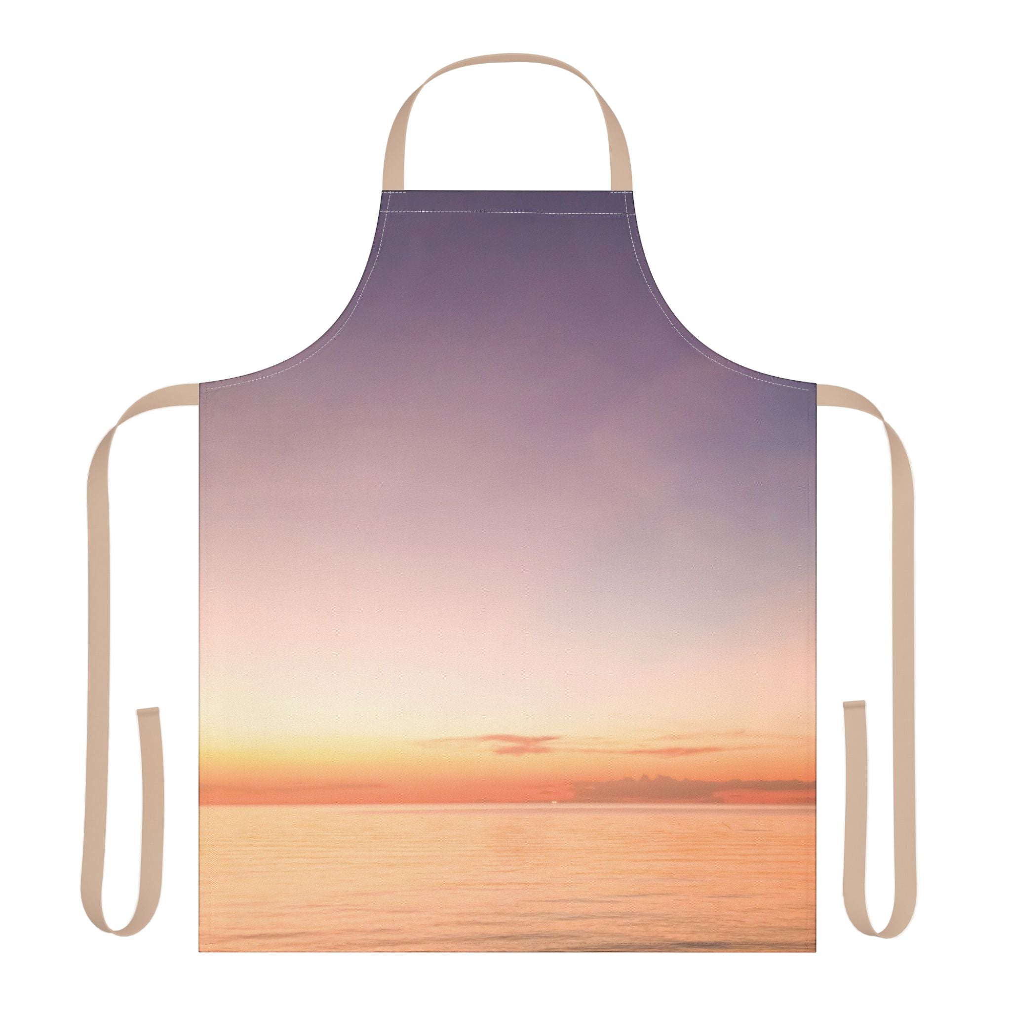 Wisdom Manifestation . Sunset Sky Apron with 5-Color Straps