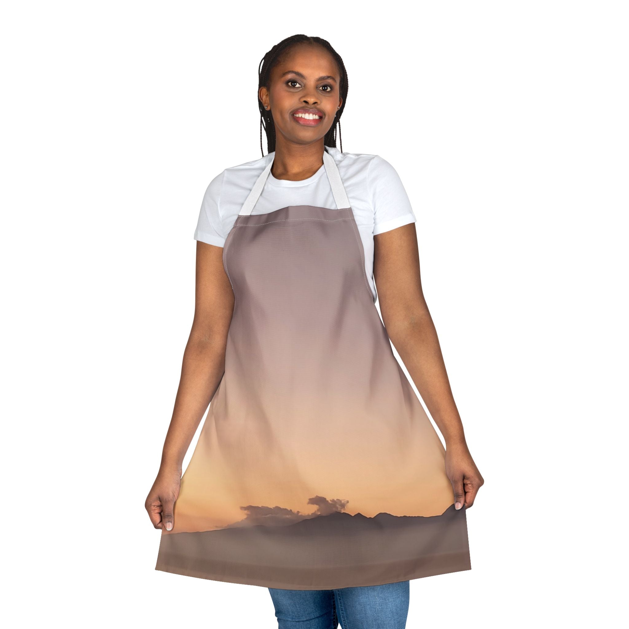 Wisdom Activation . Sunset Sky Apron with 5-Color Straps