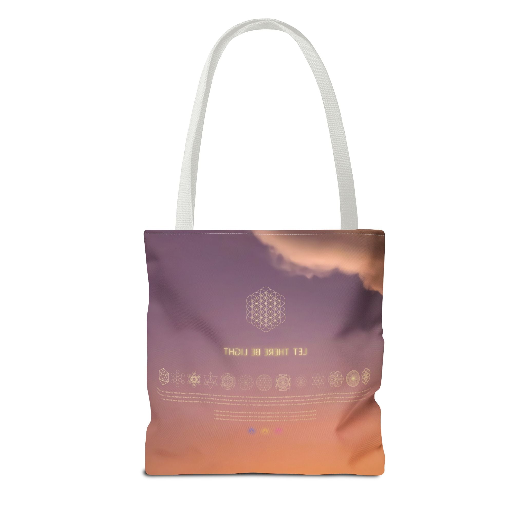 Let There Be Light . Dreamy Sunset Tote Bag