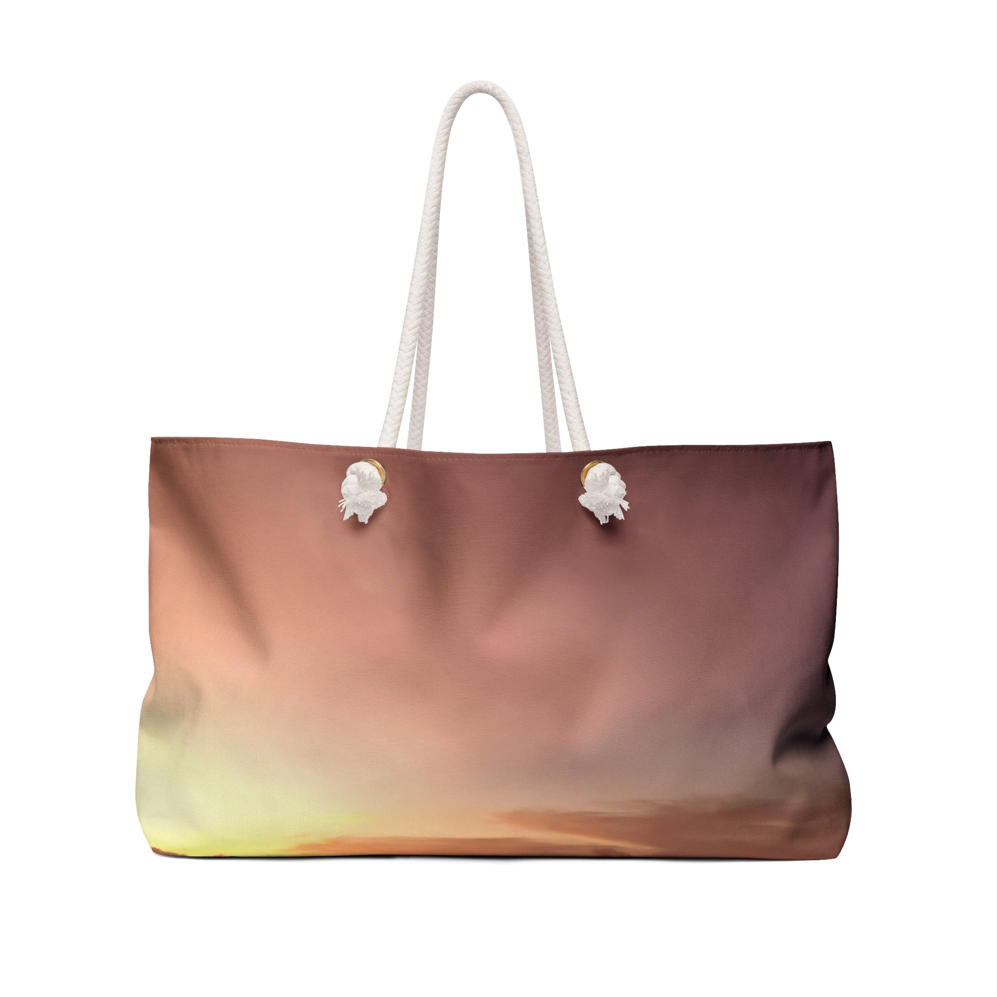 Wisdom Awakening - Dreamy Sunset Weekender Bag - Perfect for Travel & Weekend Getaways