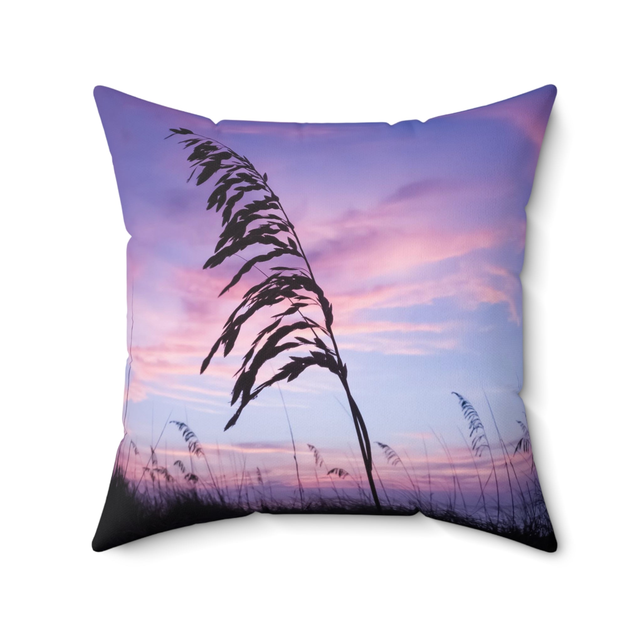 Love Creation . Pastel Sky Throw Pillow, Cozy Decorative Cushion for Living Room, Boho Home Decor, Gift for Housewarming, Beach House Accent