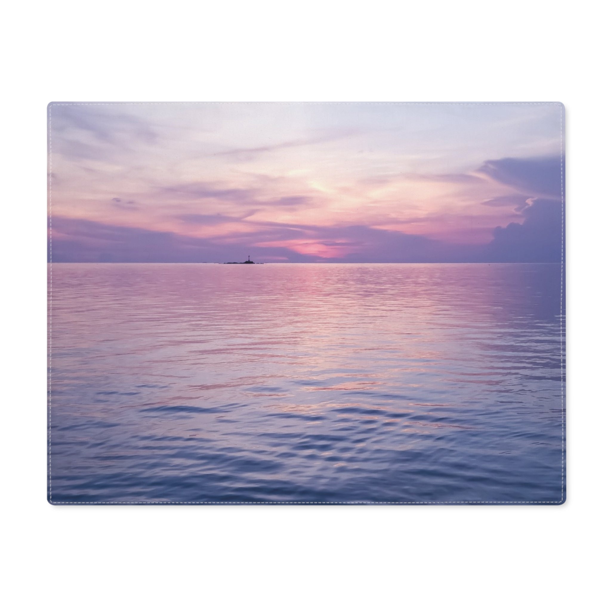 Power Connection - Serene Ocean Sunset Placemat