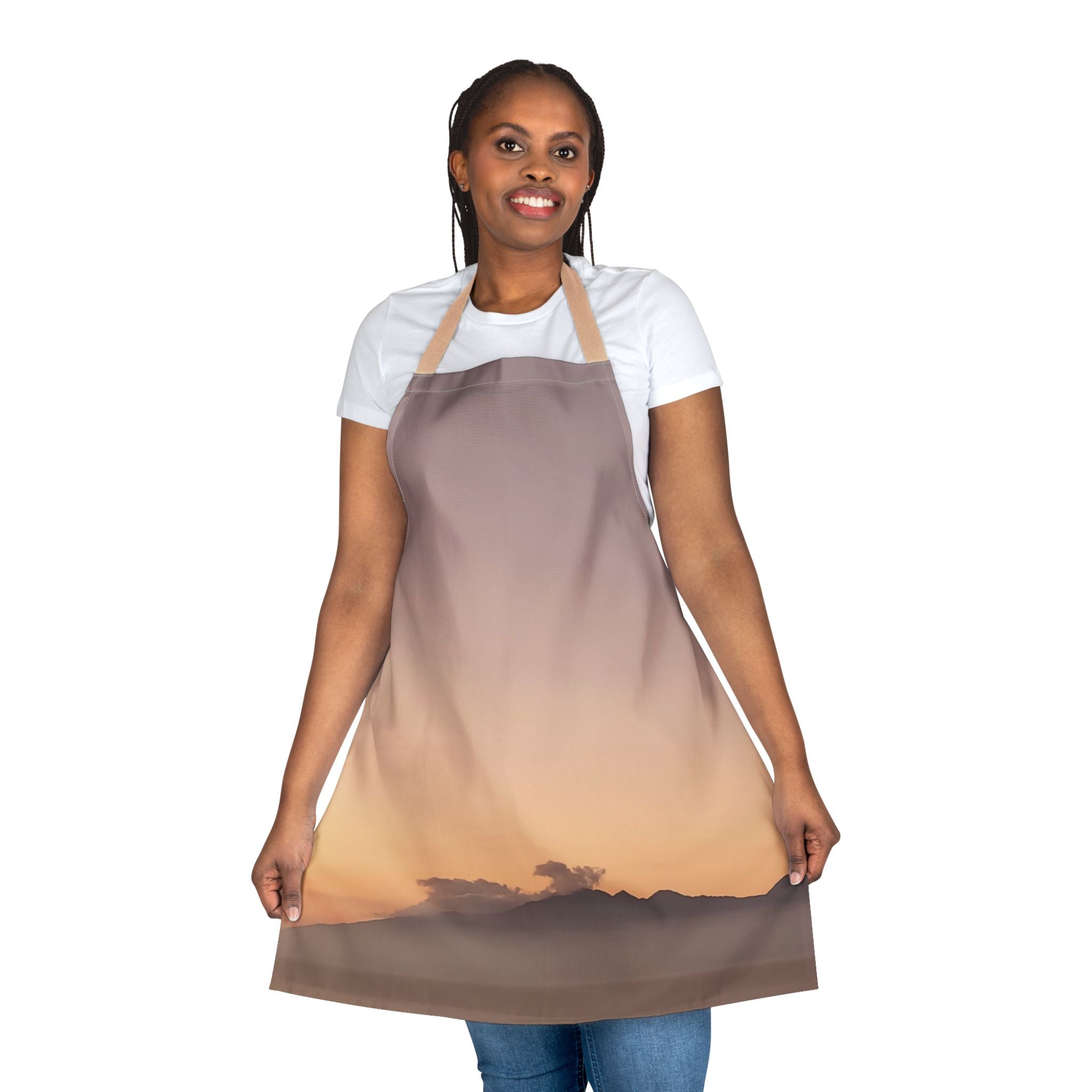 Wisdom Activation . Sunset Sky Apron with 5-Color Straps