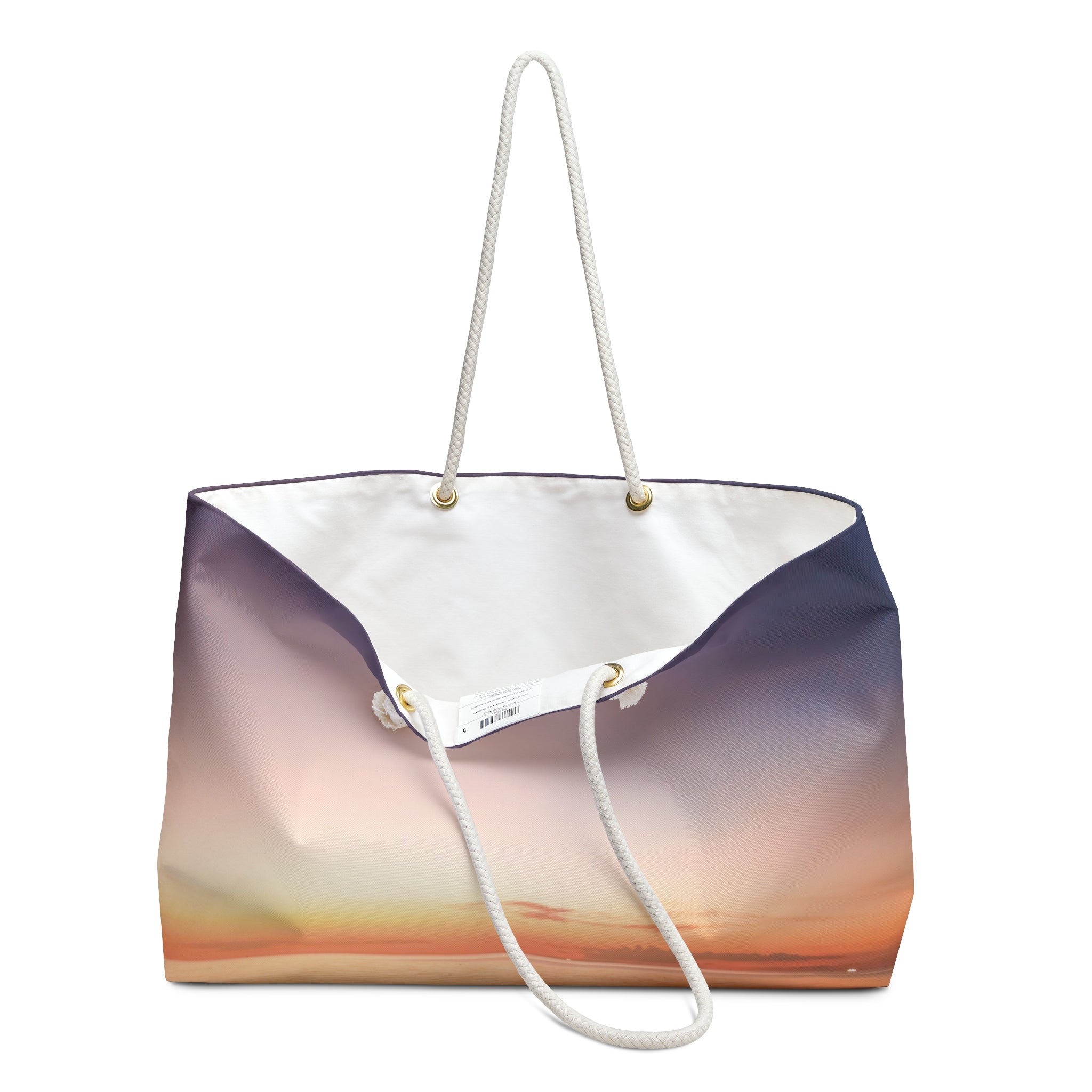 Wisdom Manifestation - Dreamy Sunset Weekender Bag - Perfect for Travel & Weekend Getaways