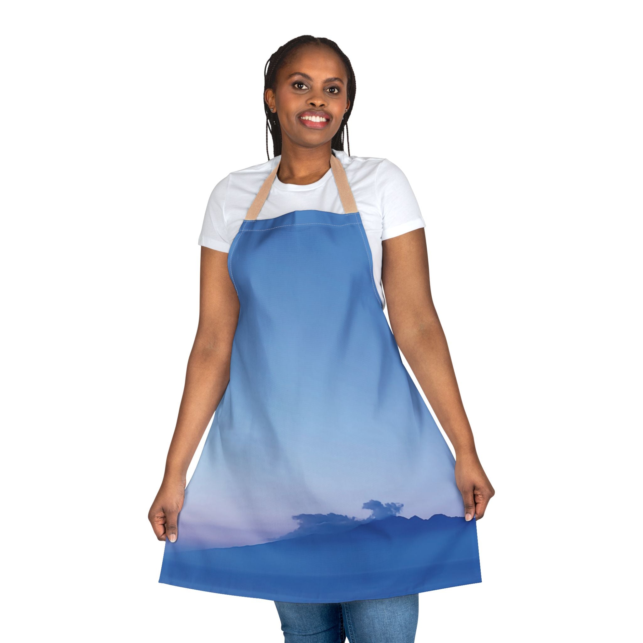 Power Activation . Sunset Sky Apron with 5-Color Straps