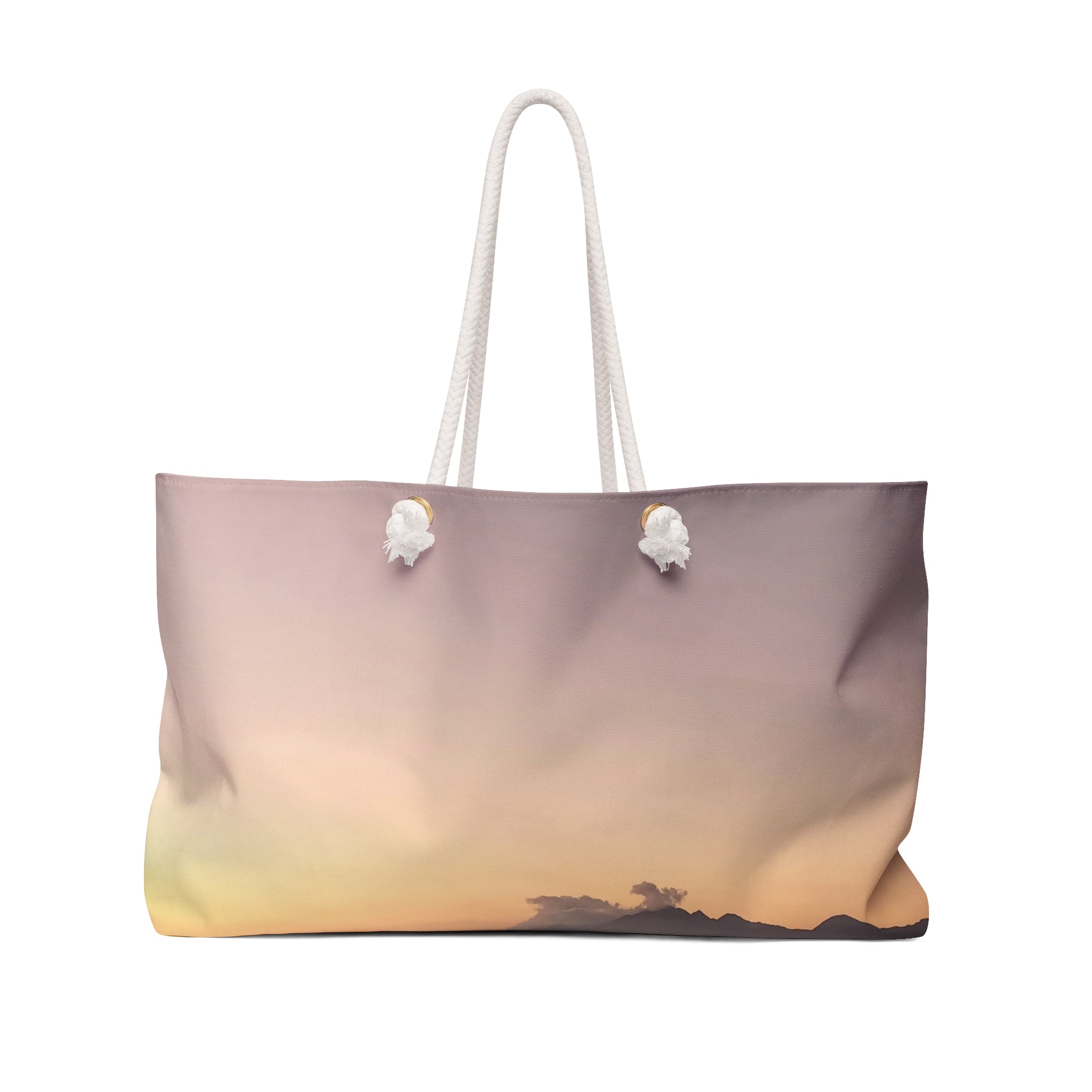 Wisdom Activation - Dreamy Sunset Weekender Bag - Perfect for Travel & Weekend Getaways