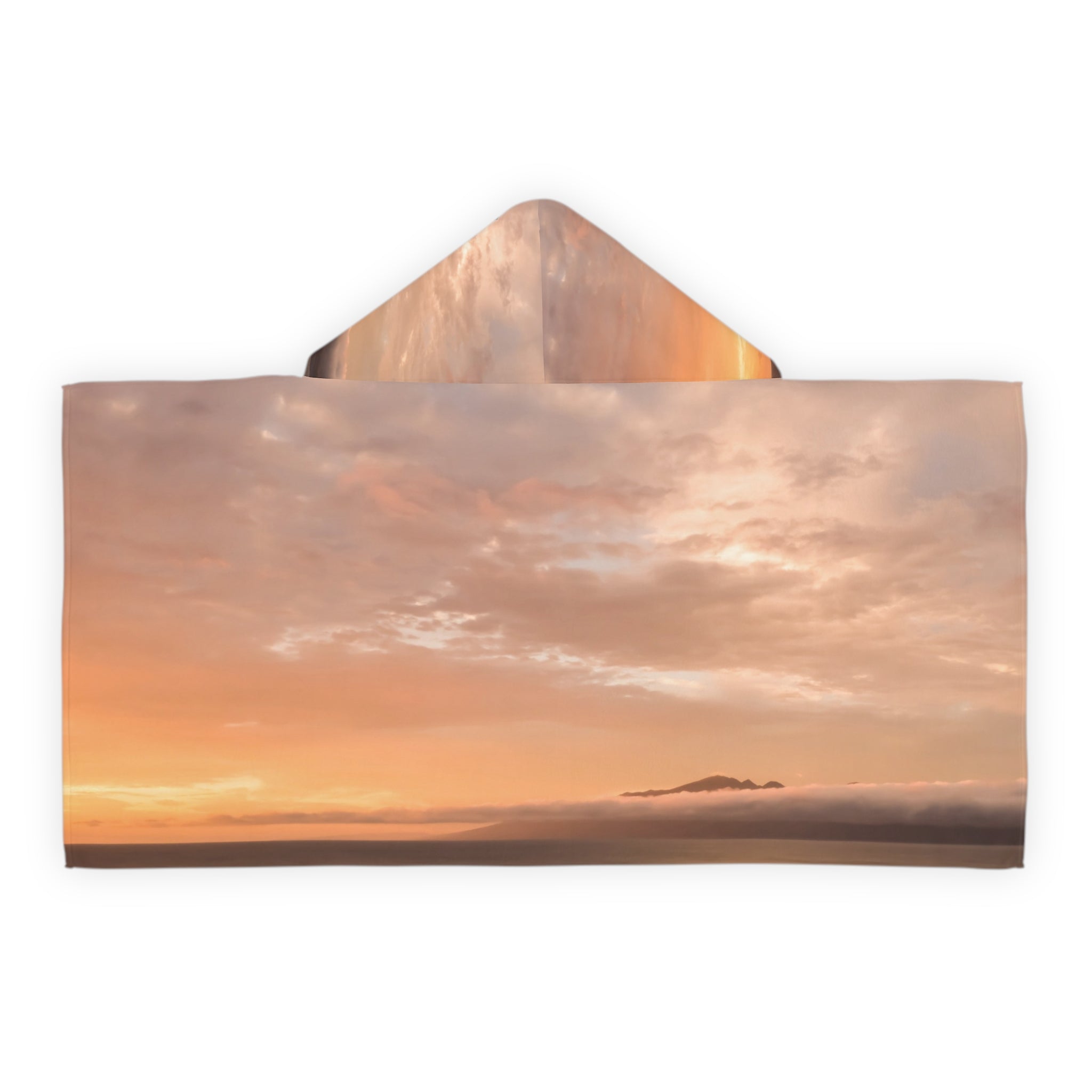 Wisdom Embodiment - Youth Hooded Towel - Design for Fun After-Bath Moments