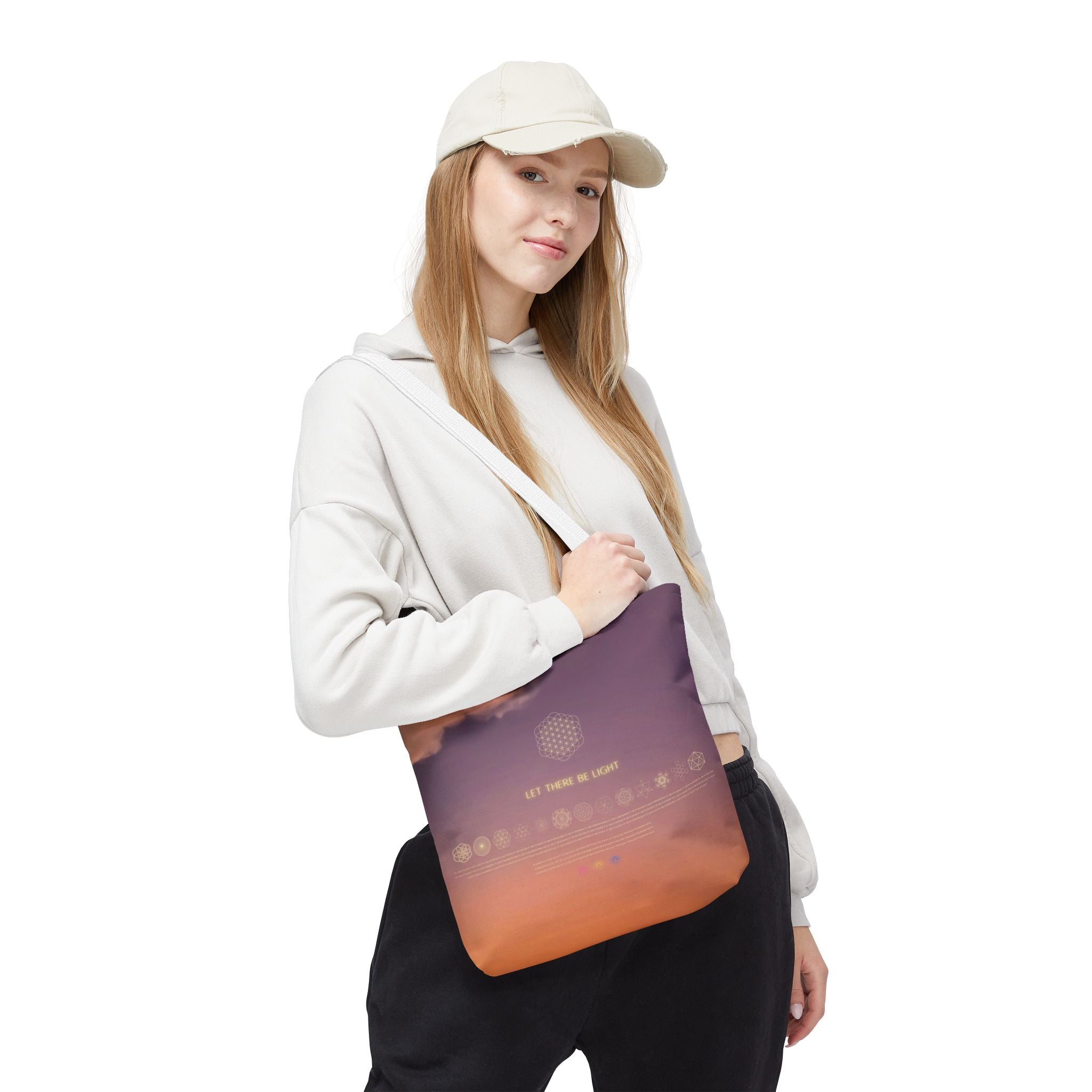Let There Be Light . Dreamy Sunset Tote Bag