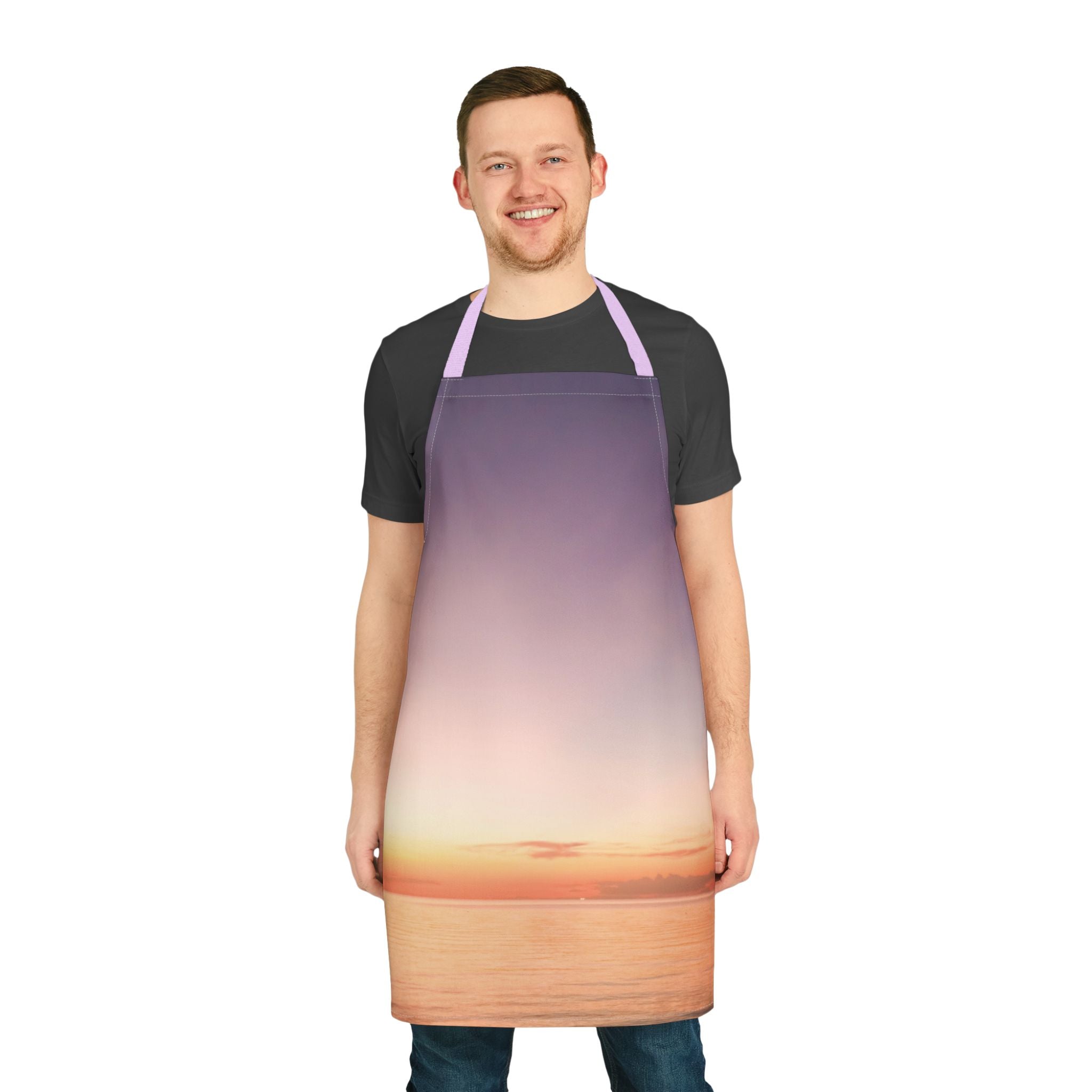 Wisdom Manifestation . Sunset Sky Apron with 5-Color Straps