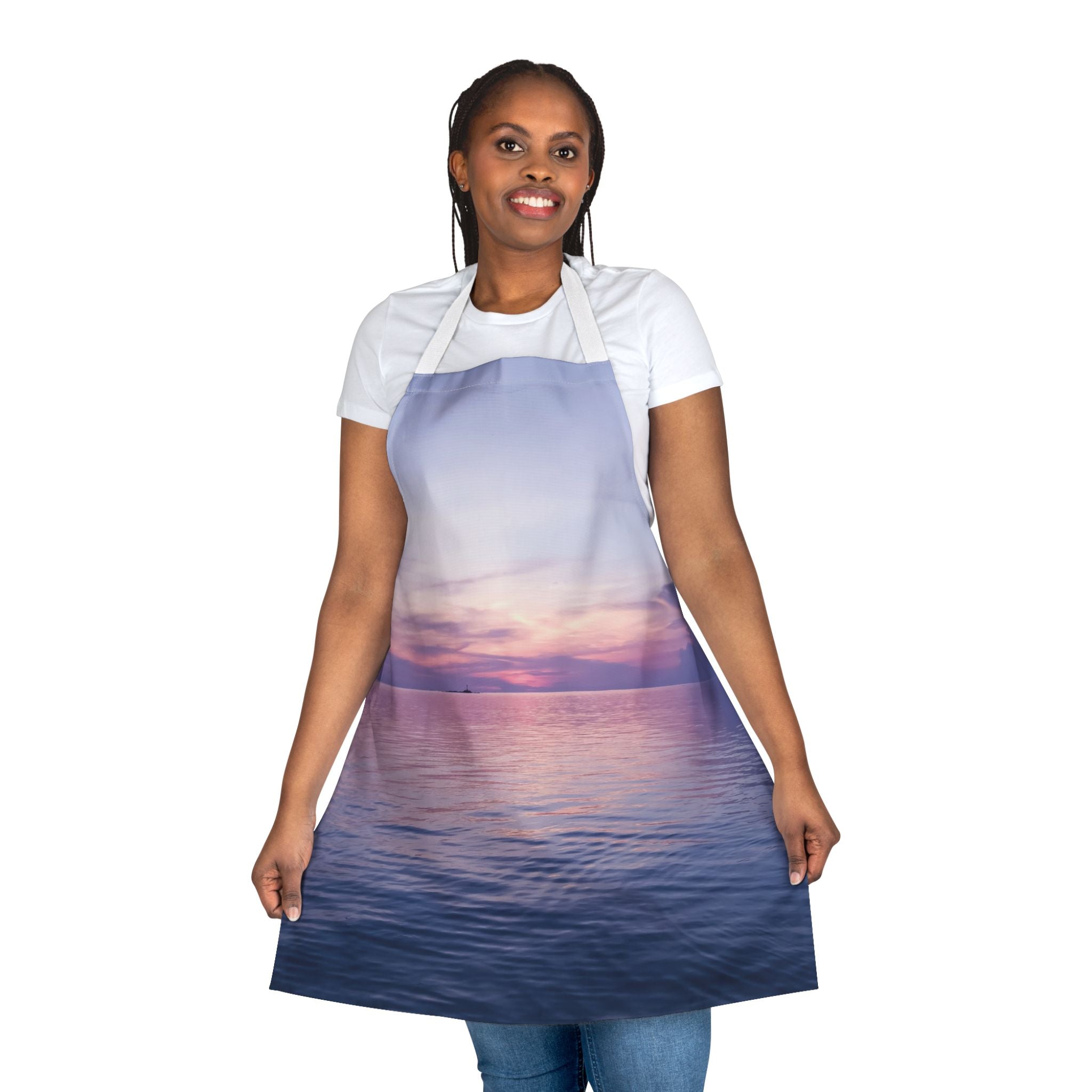 Power Connection . Sunset Sky Apron with 5-Color Straps