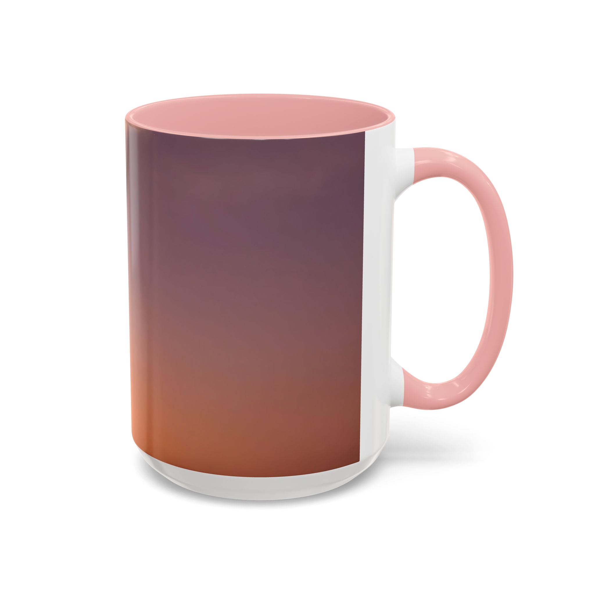 Wisdom Connection . Sunset Sky Accent Coffee Mug - Perfect for Cozy Mornings and Relaxing Evenings
