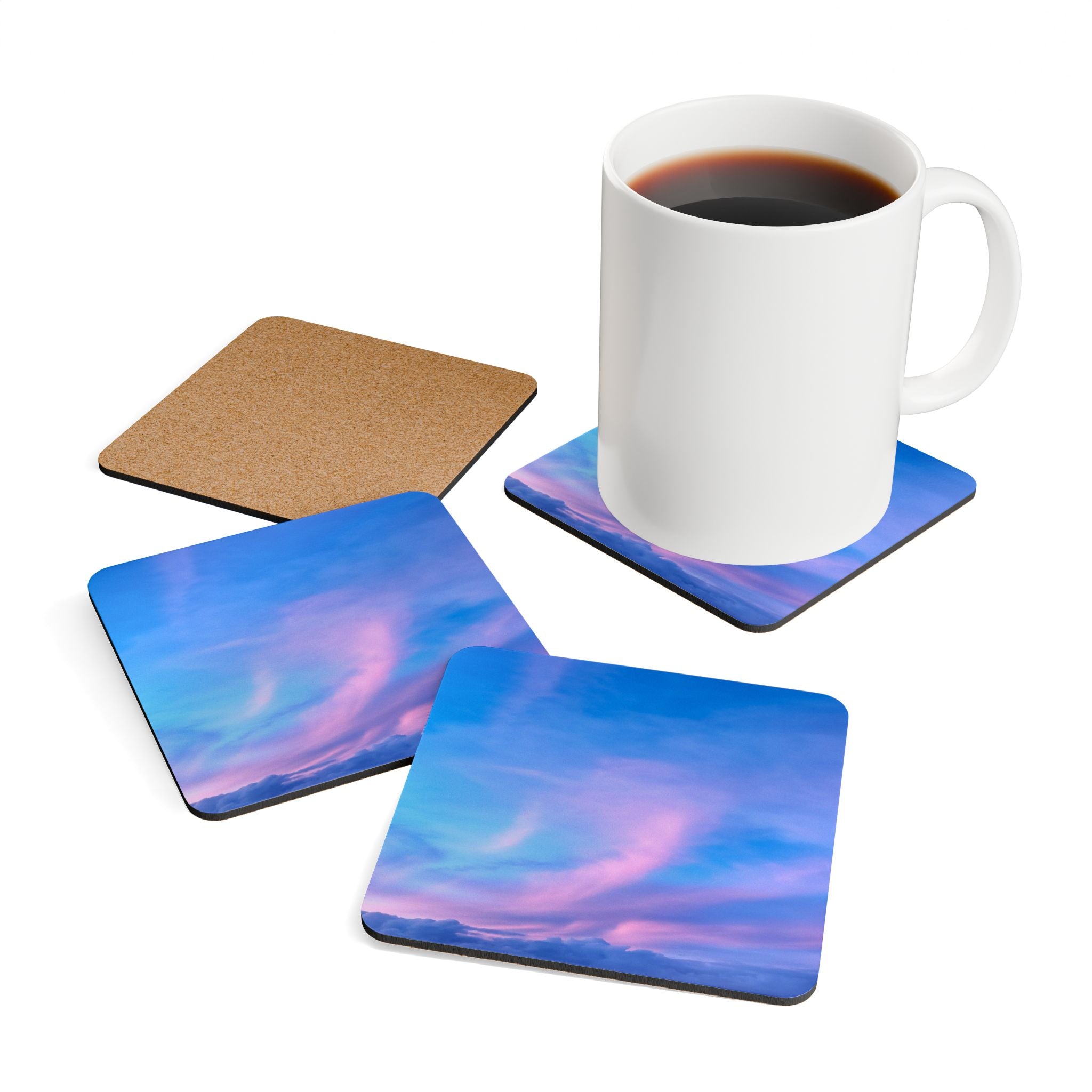 Power Manifestation - Corkwood Coaster Set
