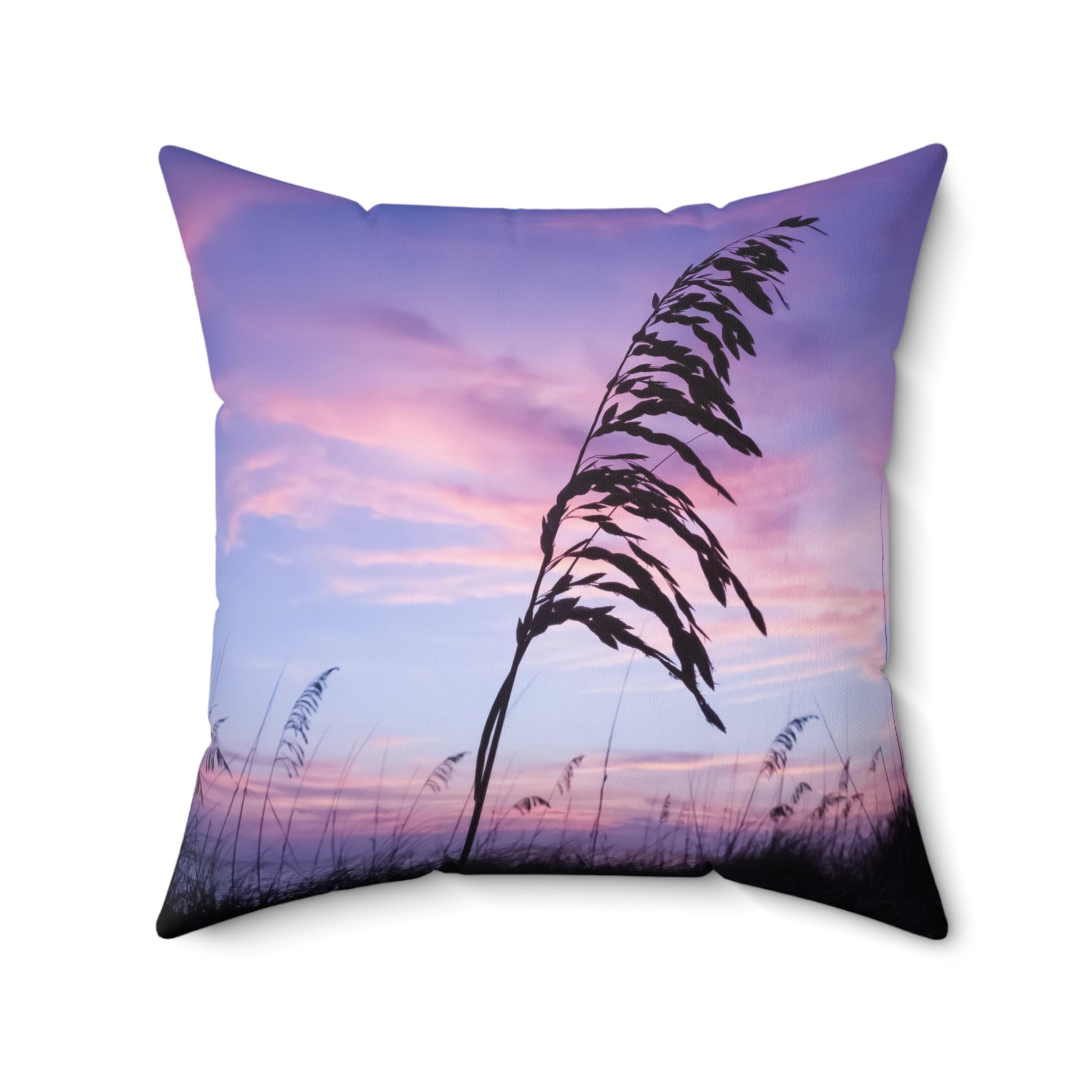 Love Creation . Pastel Sky Throw Pillow, Cozy Decorative Cushion for Living Room, Boho Home Decor, Gift for Housewarming, Beach House Accent