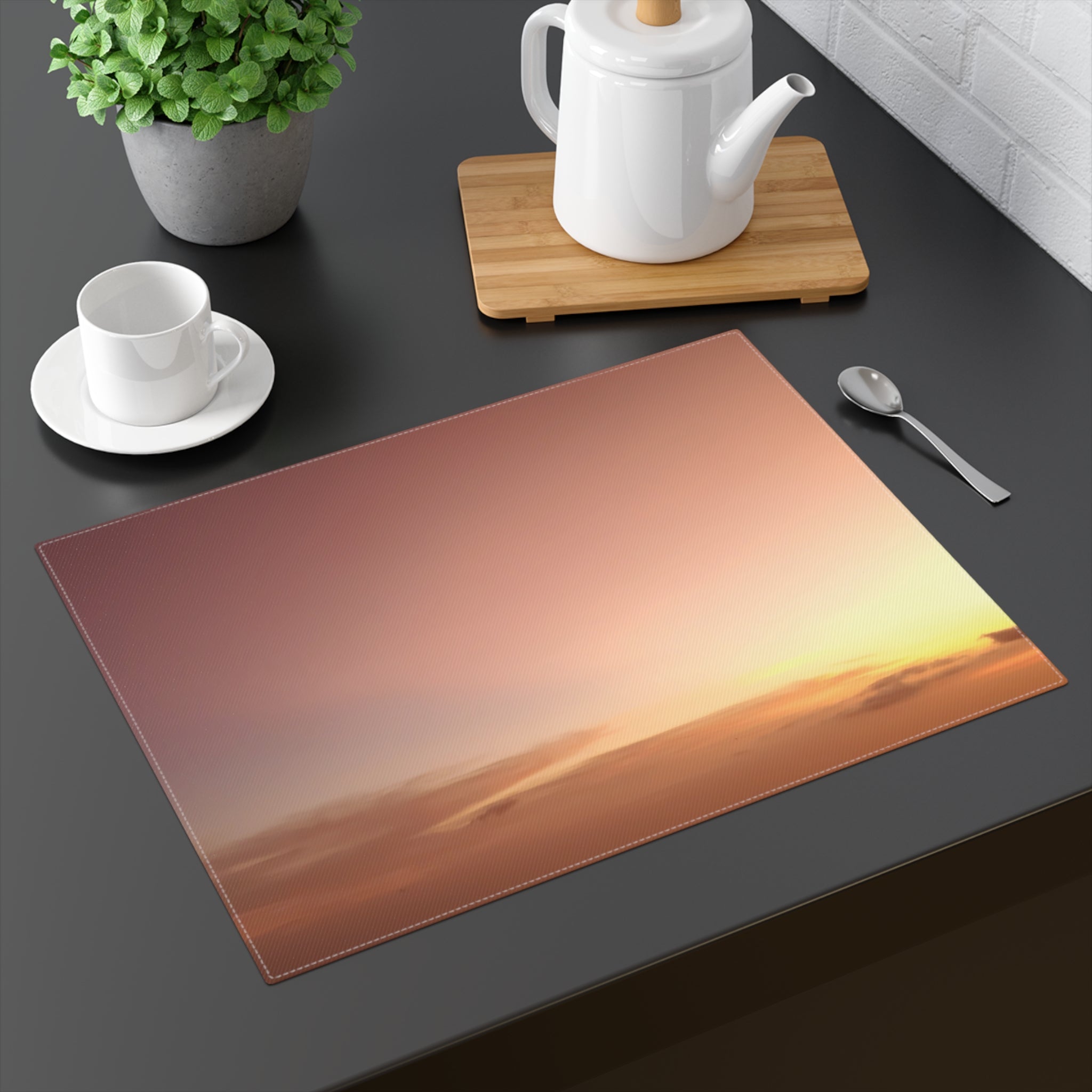 Wisdom Awakening - Serene Sunset Placemat