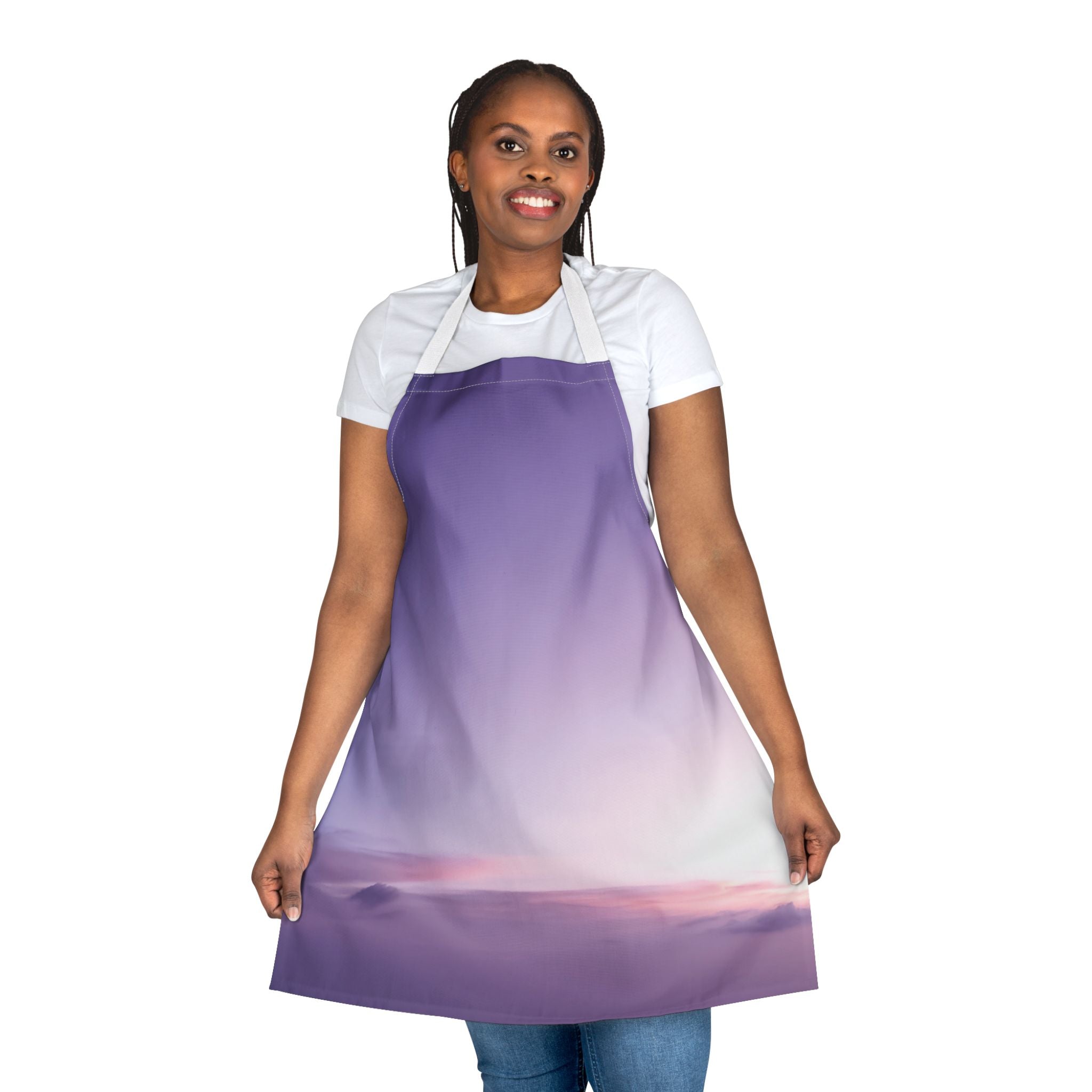 Love Awakening . Sunset Sky Apron with 5-Color Straps
