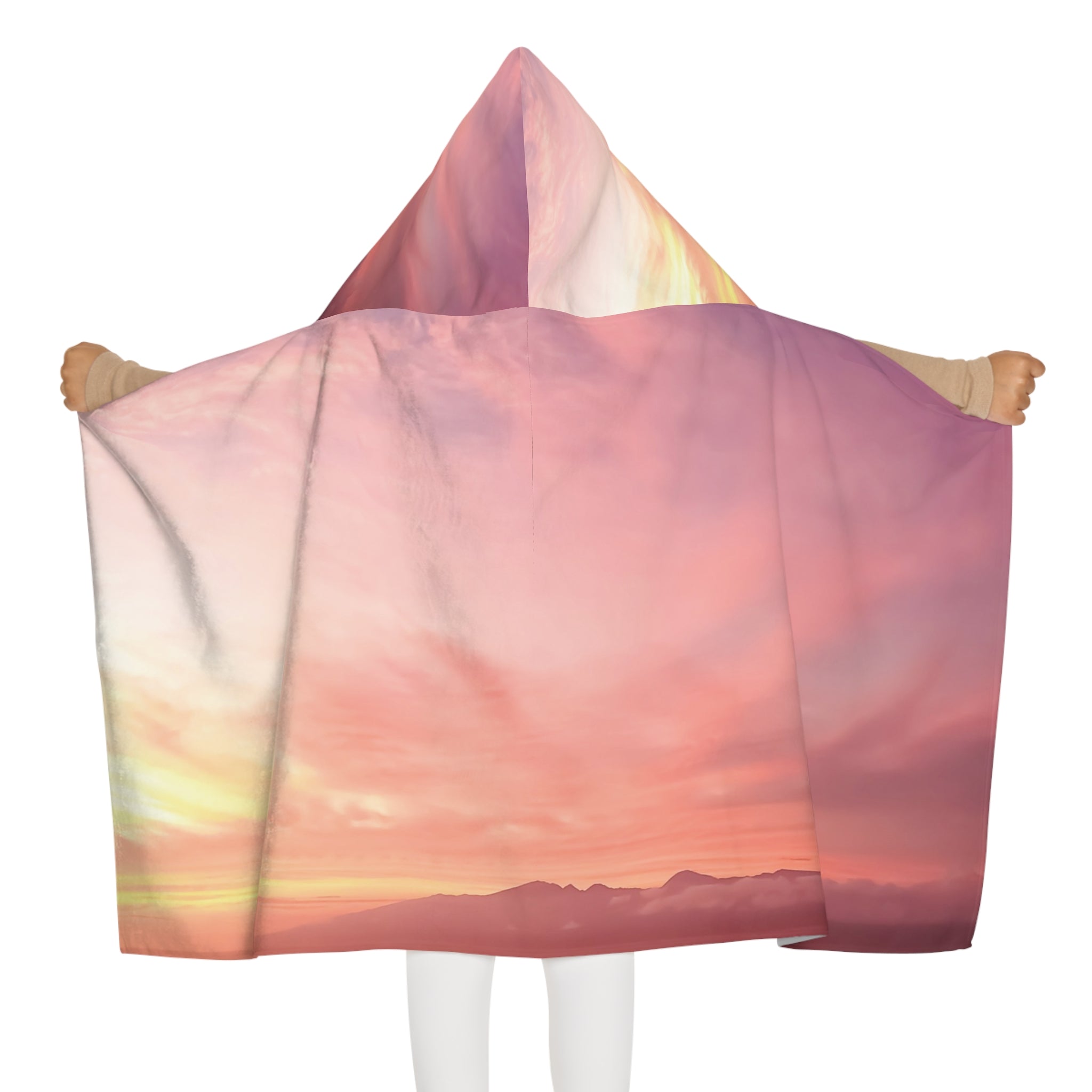 Love Embodiment- Youth Hooded Towel - Design for Fun After-Bath Moments