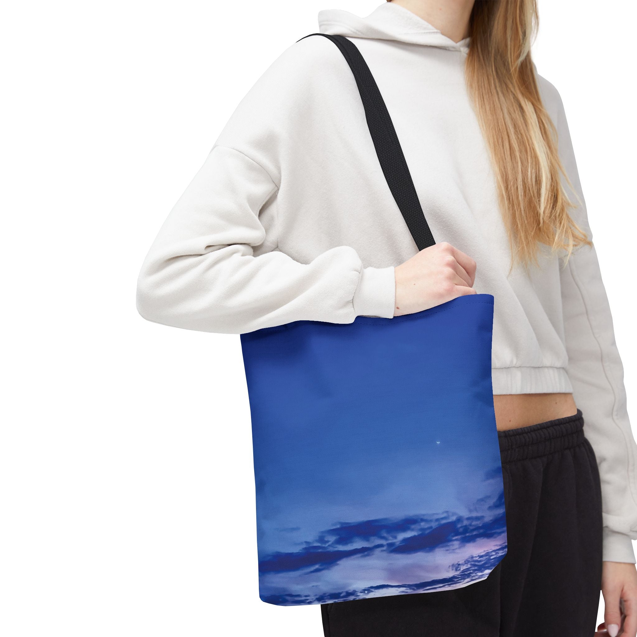 Power Alignment . Dreamy Sunset Tote Bag