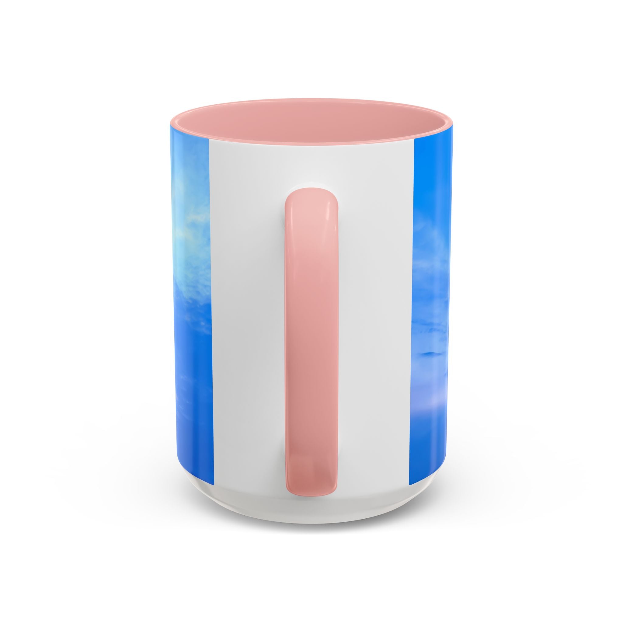 Power Creation . Sunset Sky Accent Coffee Mug - Perfect for Cozy Mornings and Relaxing Evenings