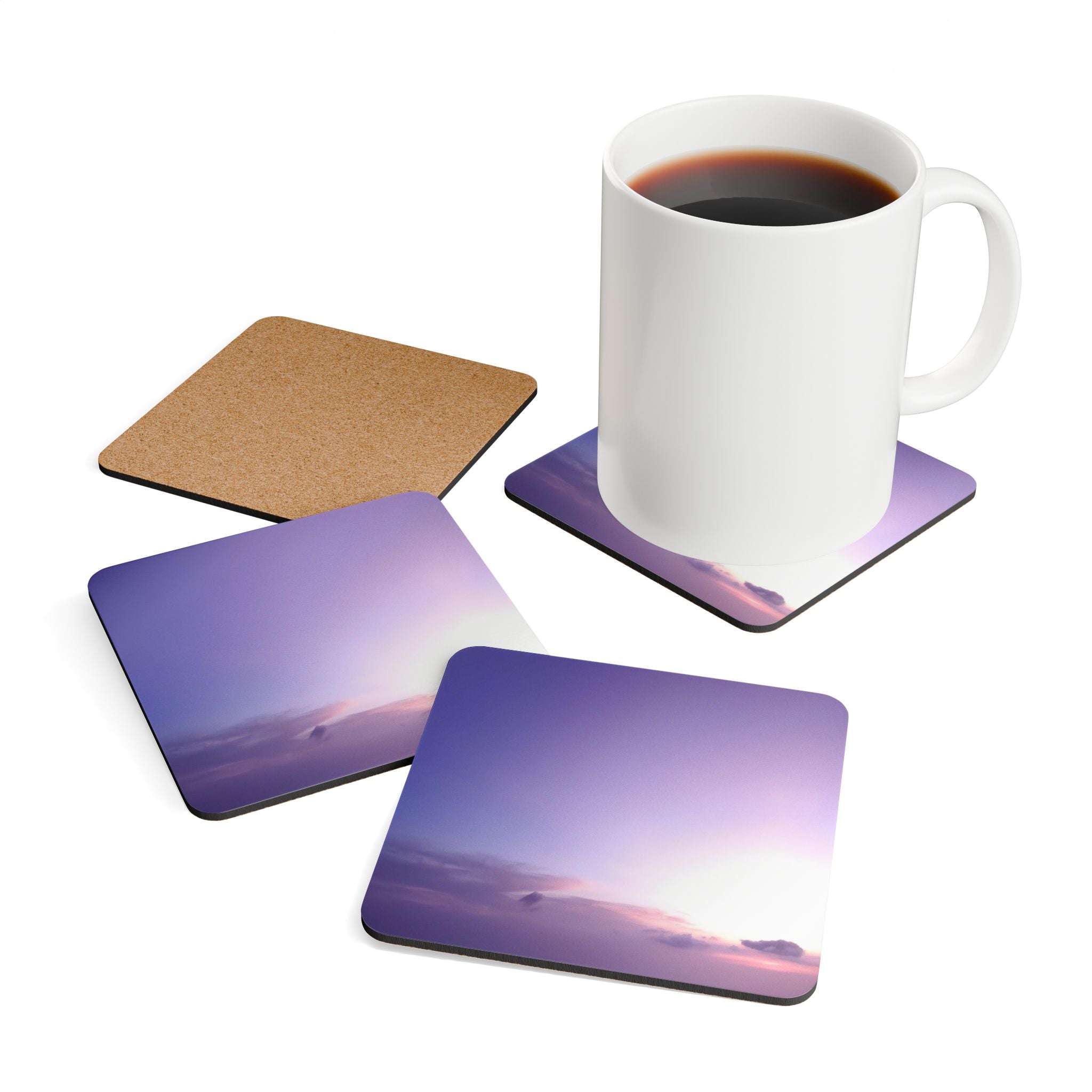 Love Awakening - Corkwood Coaster Set