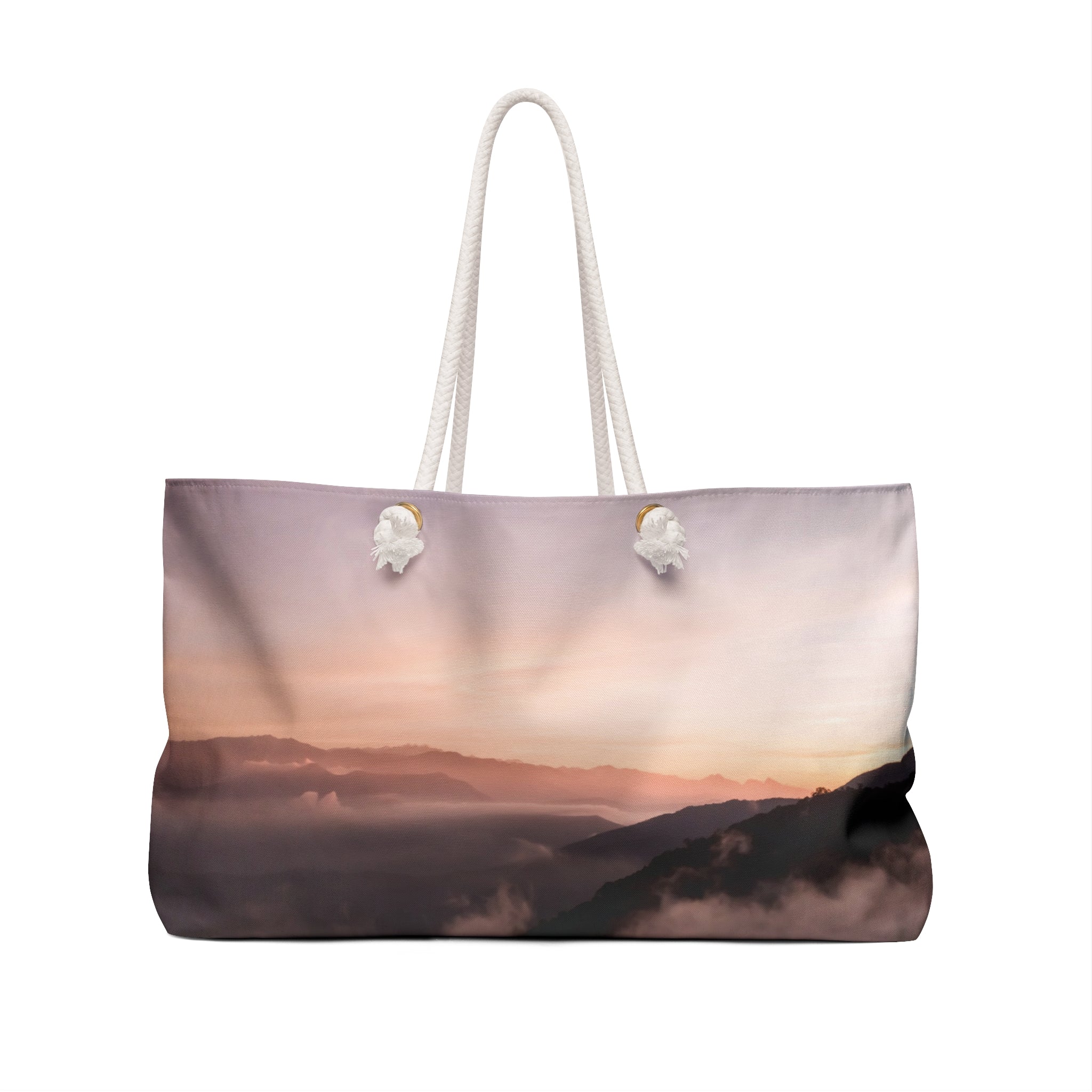Wisdom Creation - Dreamy Sunset Weekender Bag - Perfect for Travel & Weekend Getaways