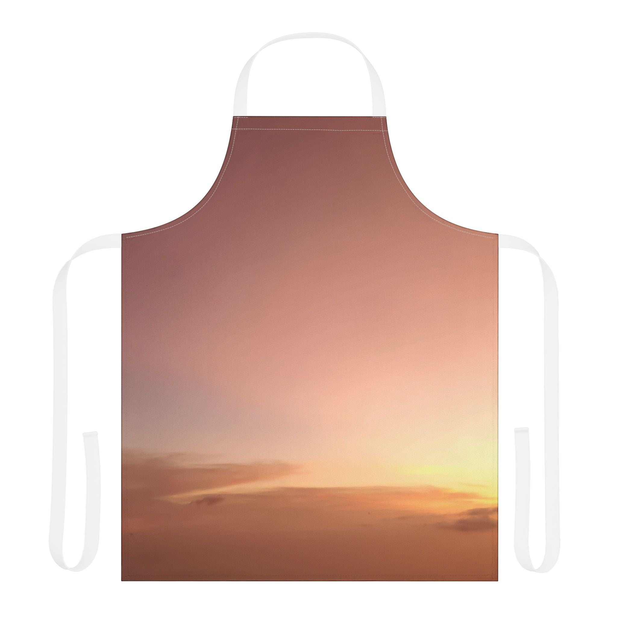 Wisdom Awakening . Sunset Sky Apron with 5-Color Straps
