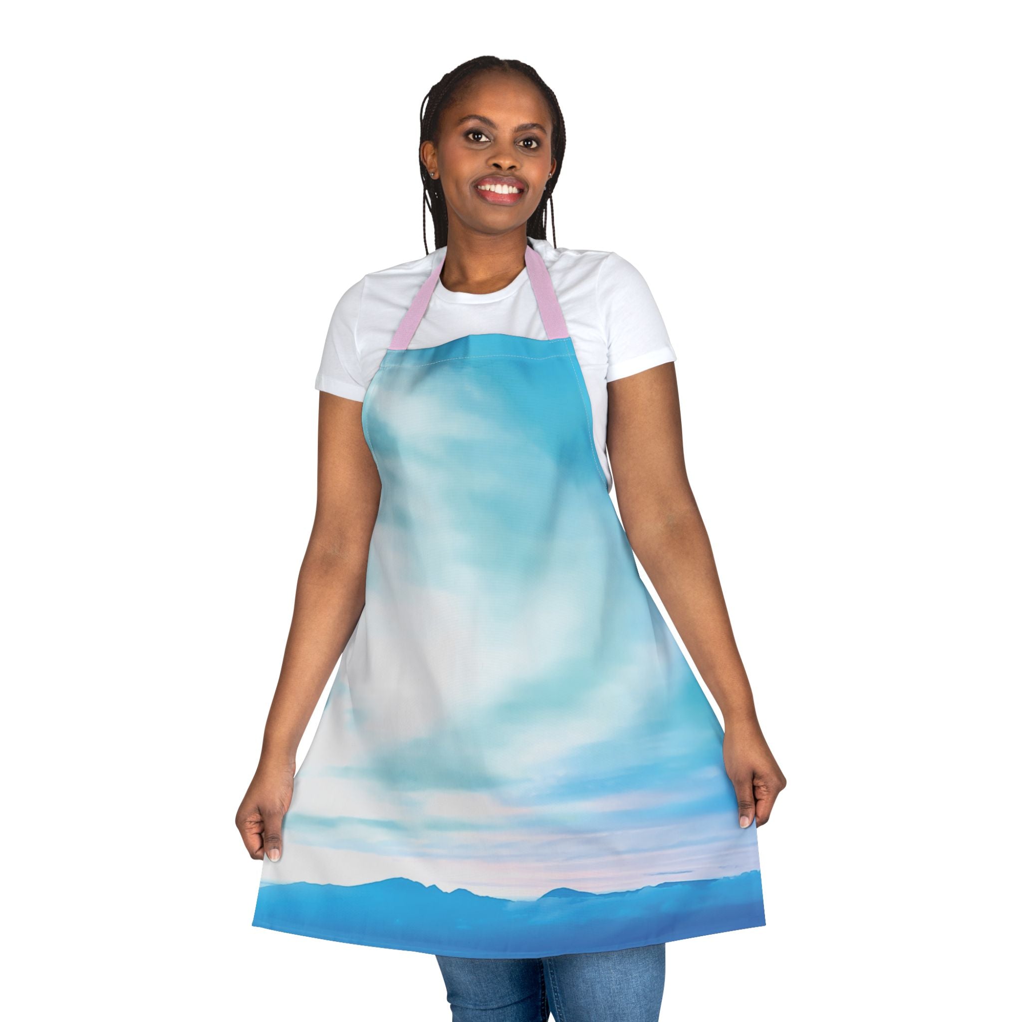 Power Embodiment . Sunset Sky Apron with 5-Color Straps