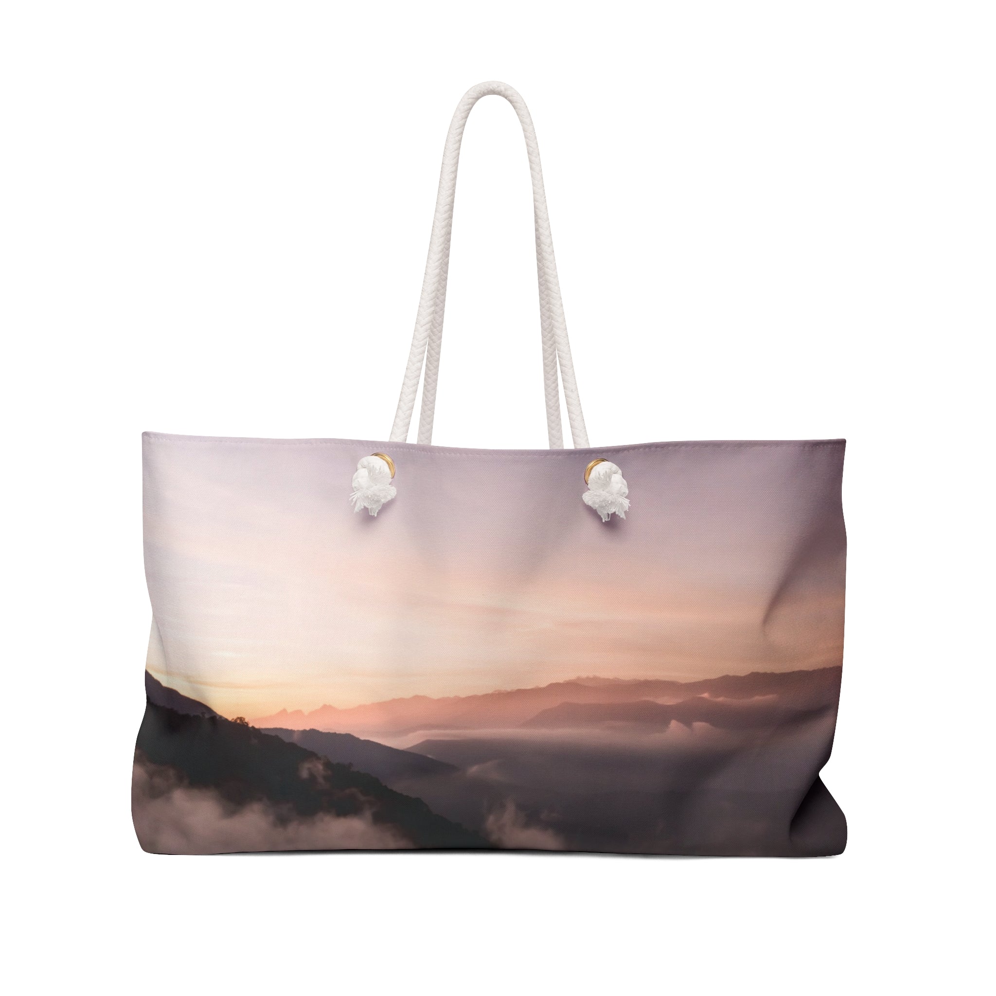 Wisdom Creation - Dreamy Sunset Weekender Bag - Perfect for Travel & Weekend Getaways