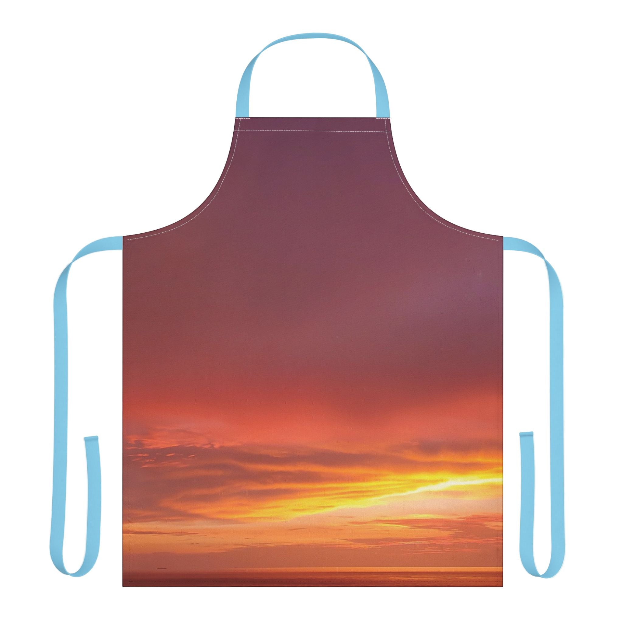 Love Alignment. Sunset Sky Apron with 5-Color Straps