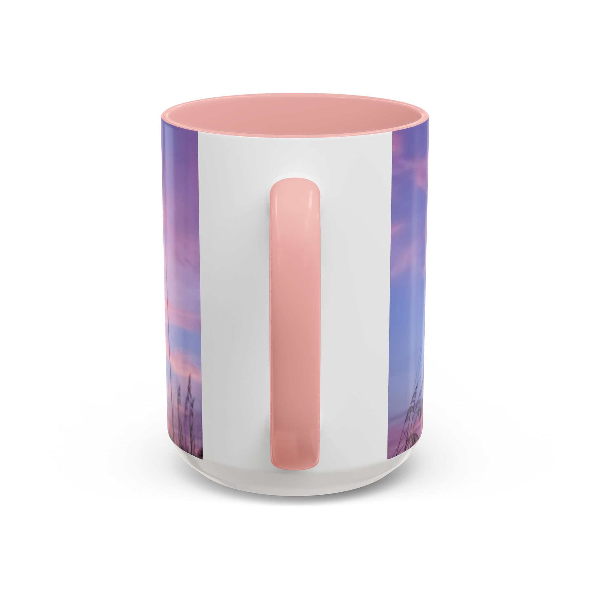 Love Creation . Sunset Sky Accent Coffee Mug - Perfect for Cozy Mornings and Relaxing Evenings