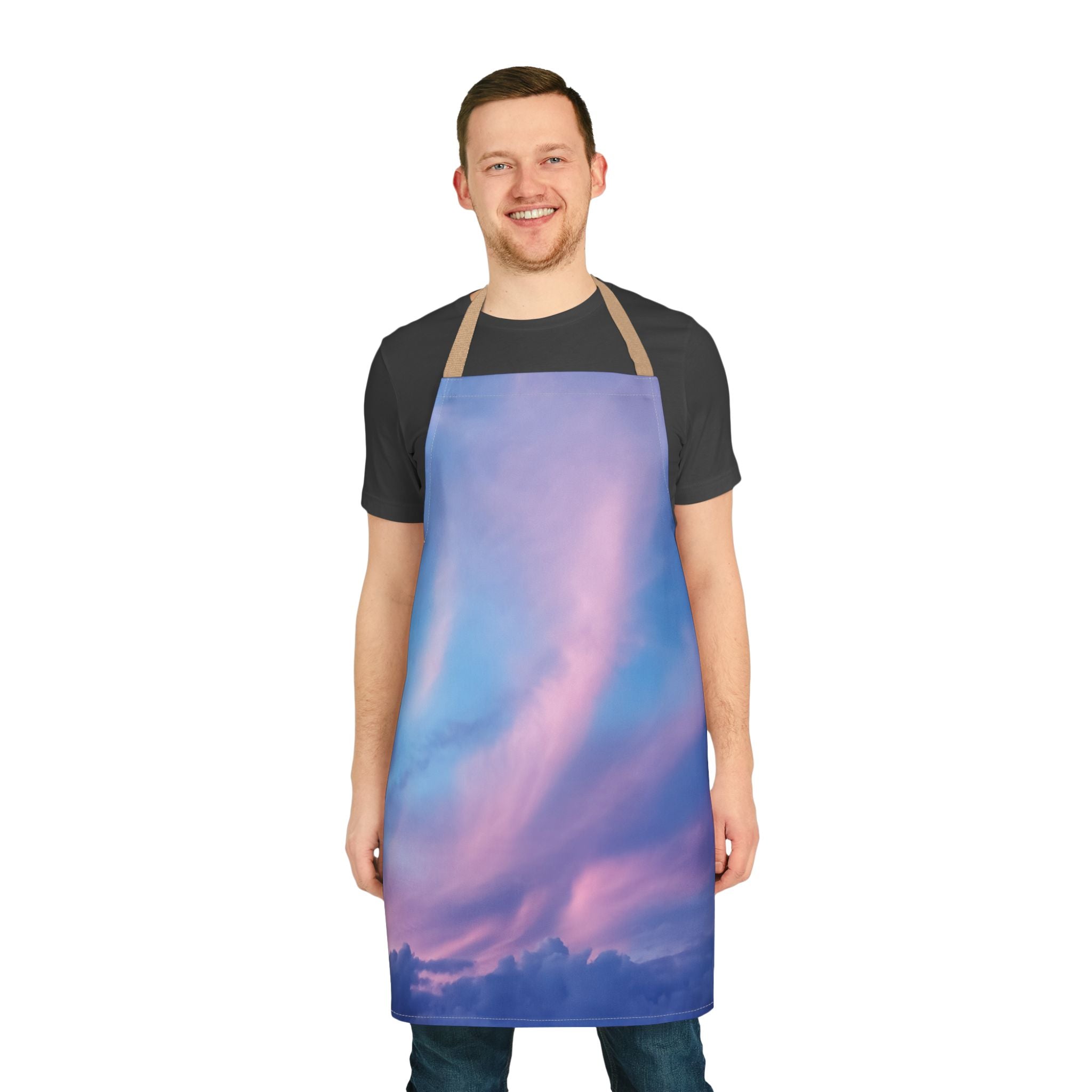 Power Manifestation . Sunset Sky Apron with 5-Color Straps