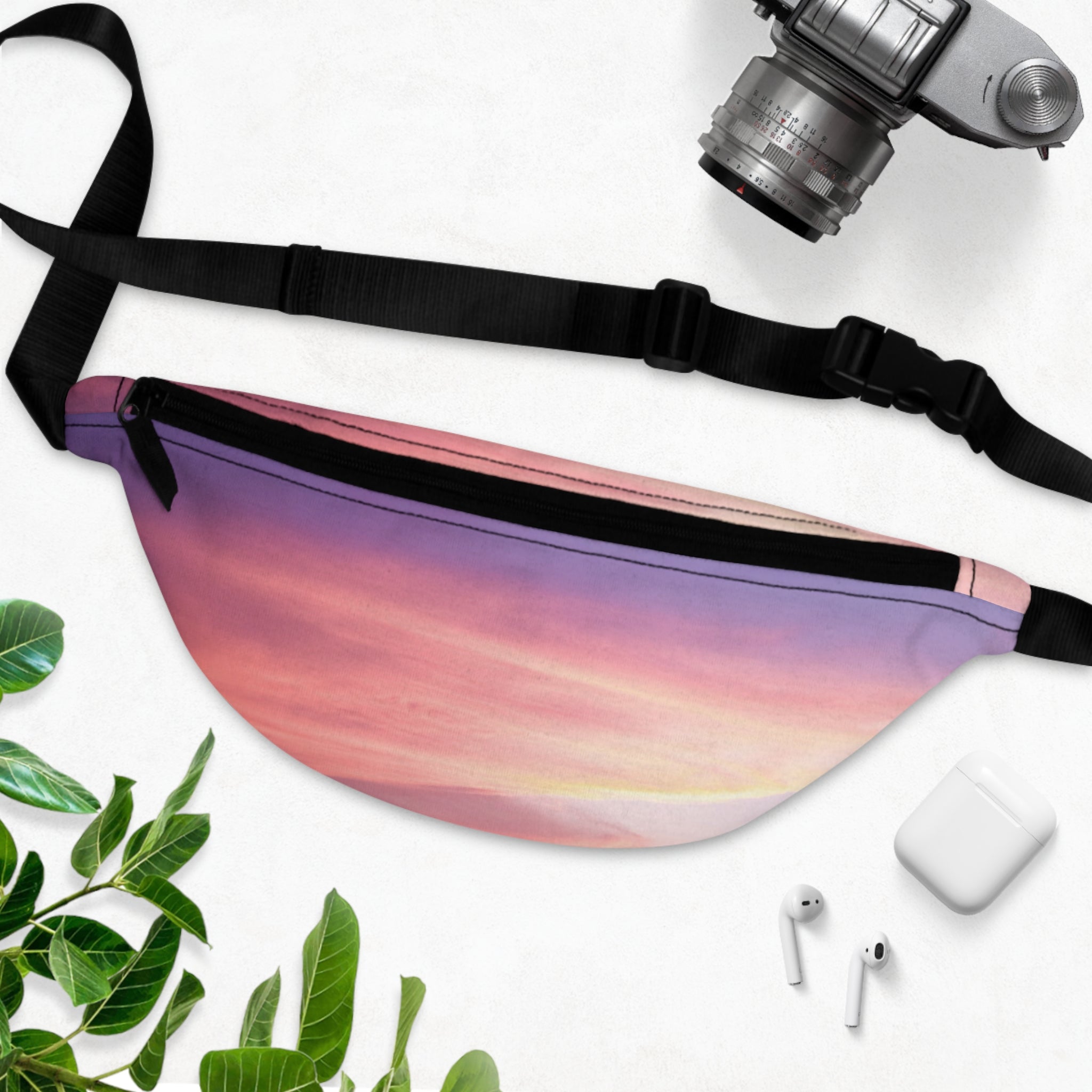 Love Activation . Fanny Pack — Pastel Beach Vibes Waist Bag