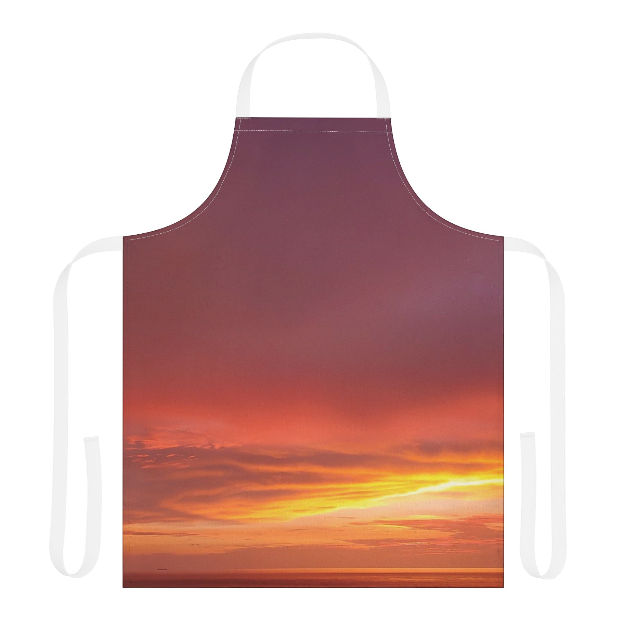 Love Alignment. Sunset Sky Apron with 5-Color Straps