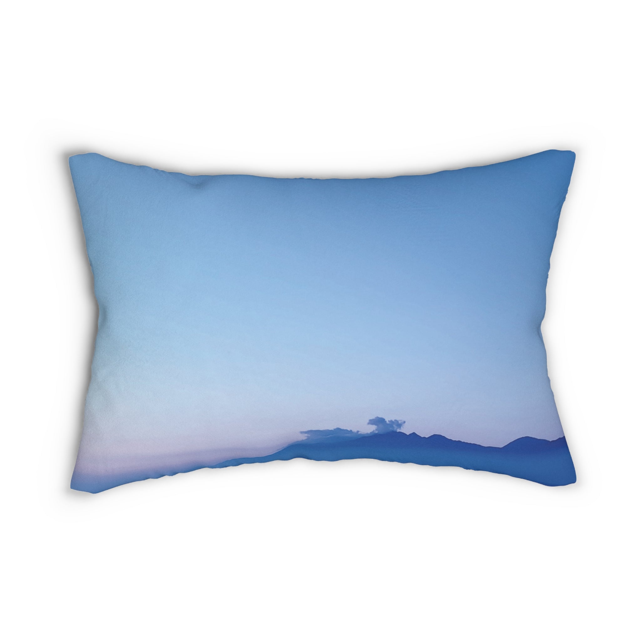 Power Activation - Serene Blue Sky Lumbar Pillow