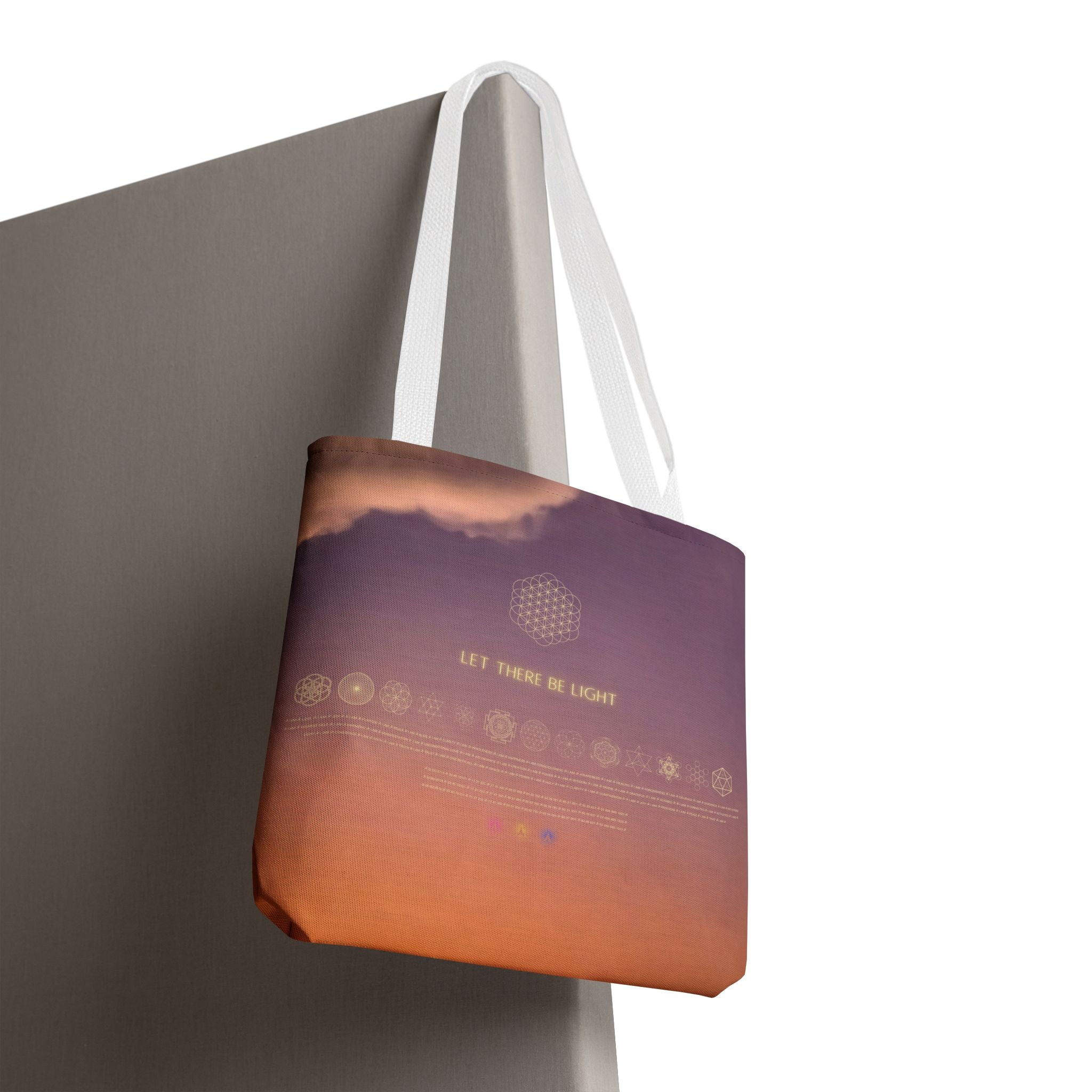 Let There Be Light . Dreamy Sunset Tote Bag