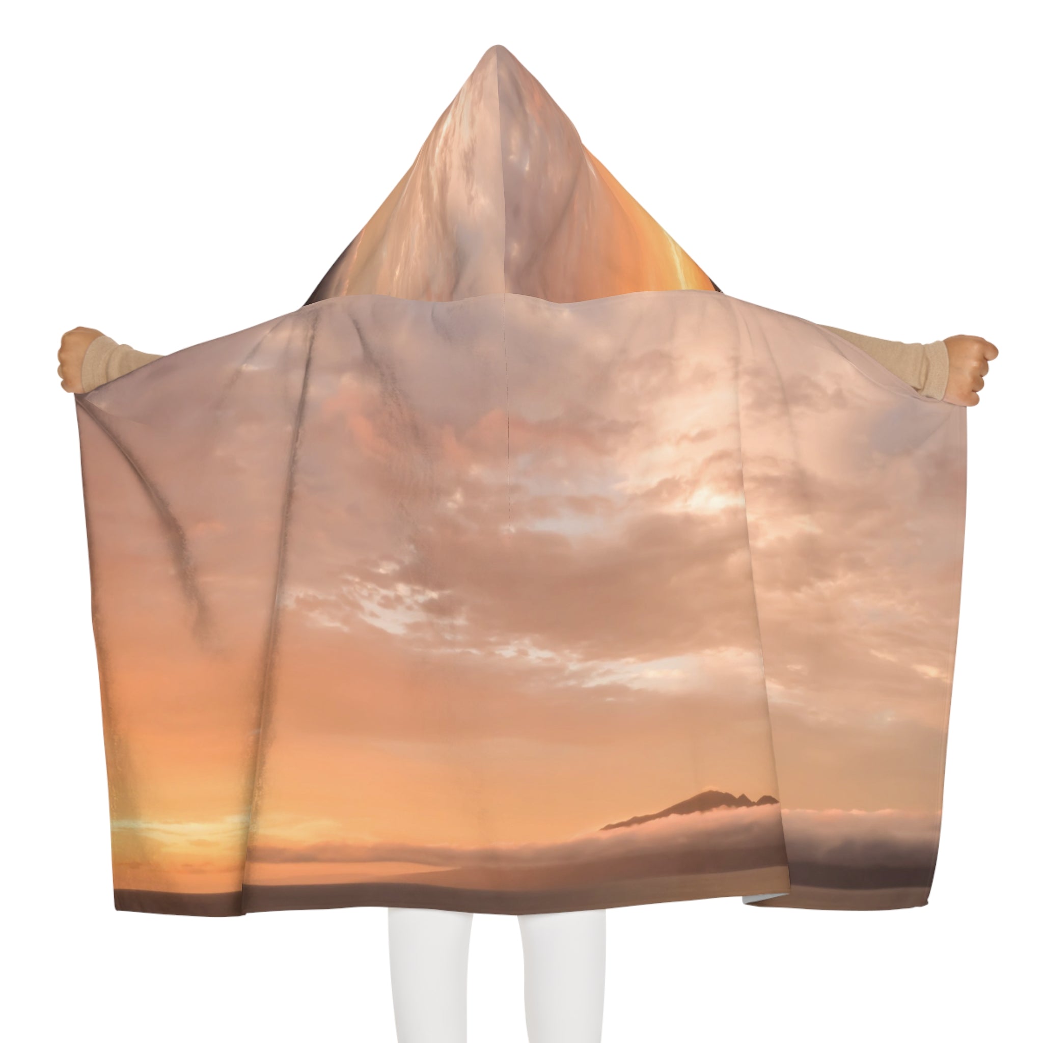 Wisdom Embodiment - Youth Hooded Towel - Design for Fun After-Bath Moments
