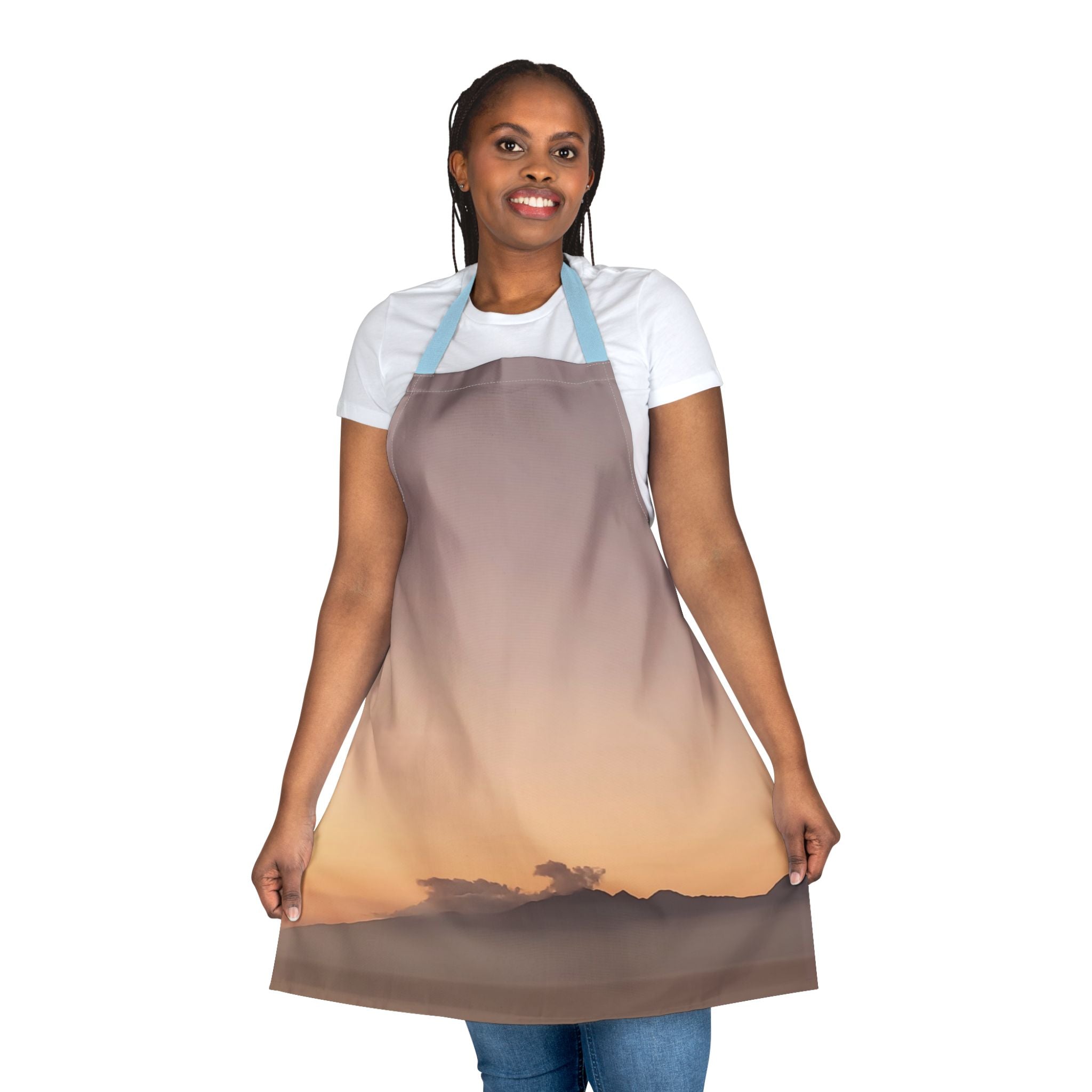 Wisdom Activation . Sunset Sky Apron with 5-Color Straps