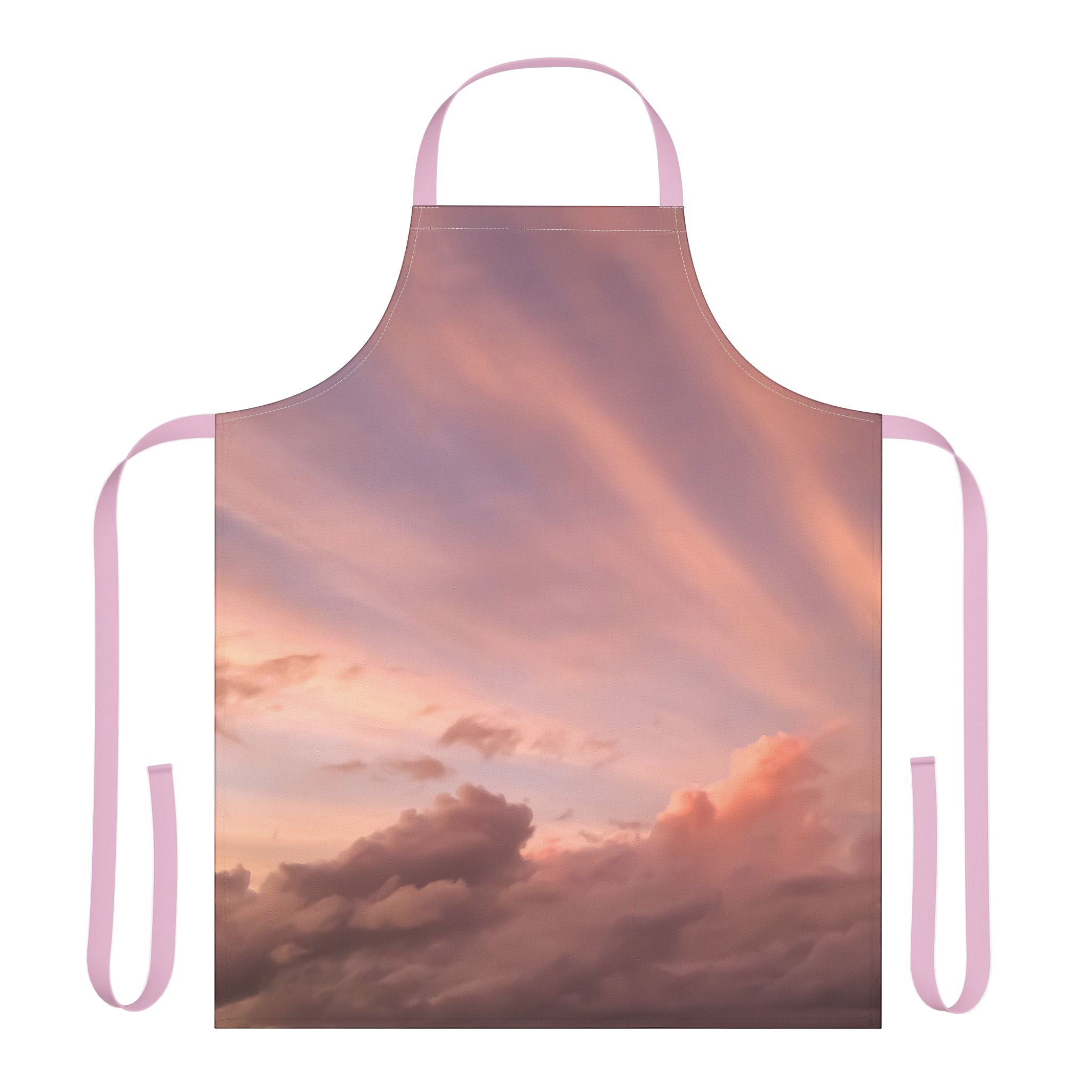 Love Connection . Sunset Sky Apron with 5-Color Straps