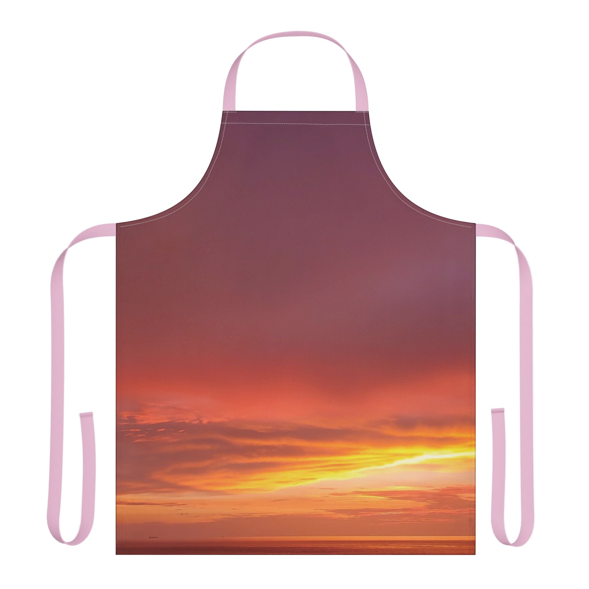 Love Alignment. Sunset Sky Apron with 5-Color Straps