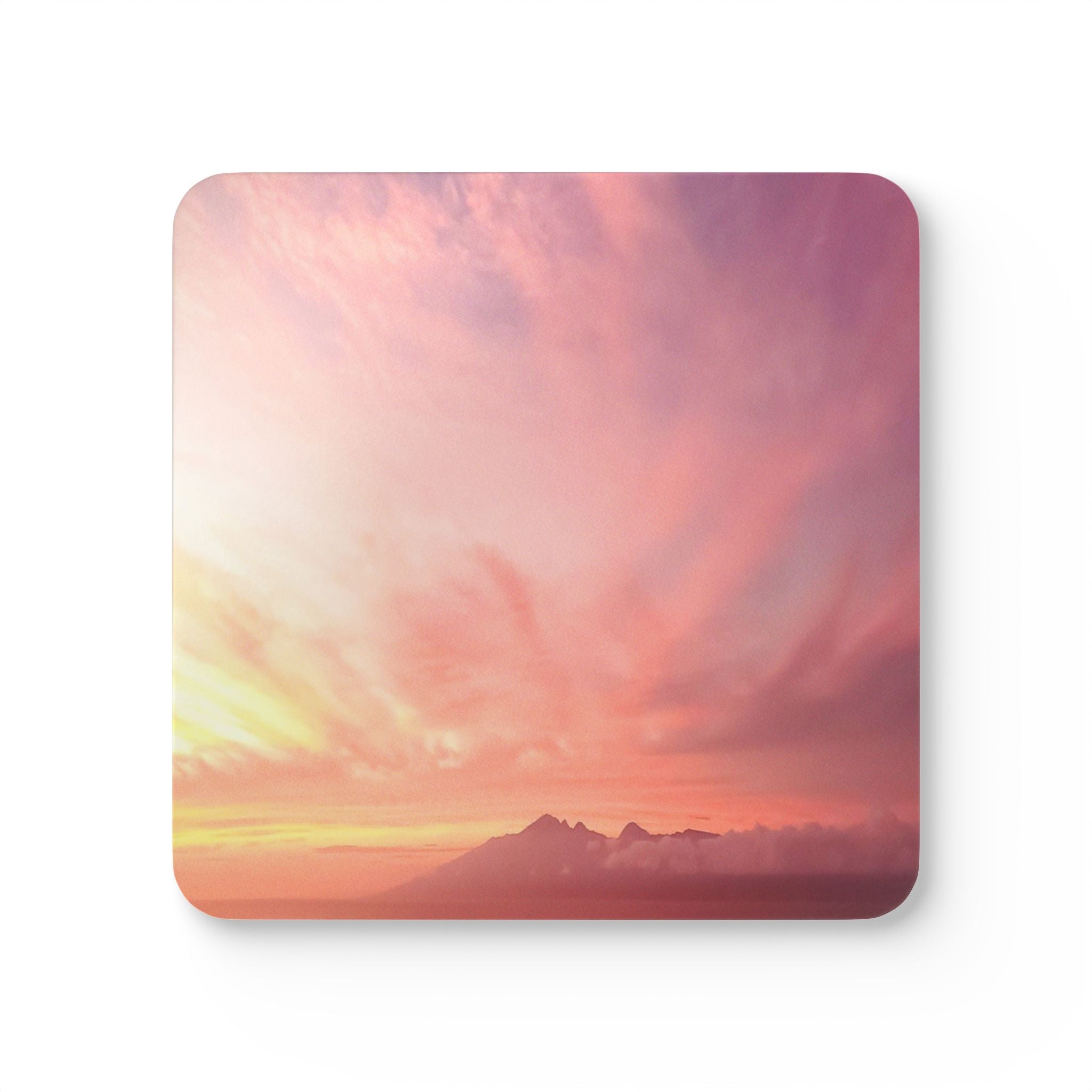 Love Embodiment - Corkwood Coaster Set