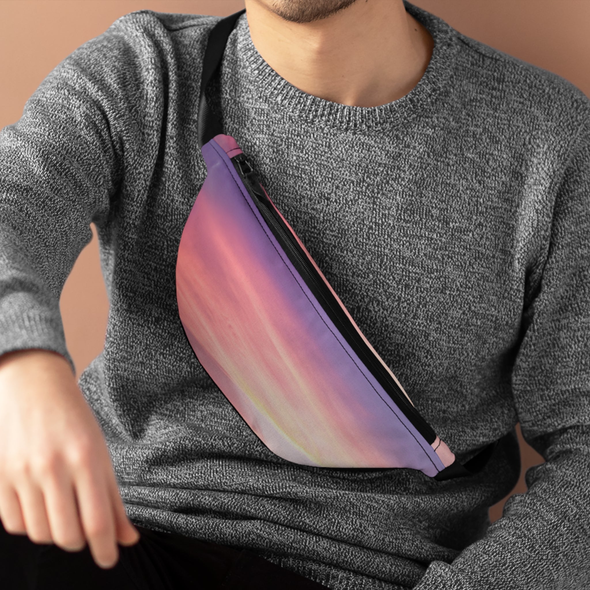 Love Activation . Fanny Pack — Pastel Beach Vibes Waist Bag