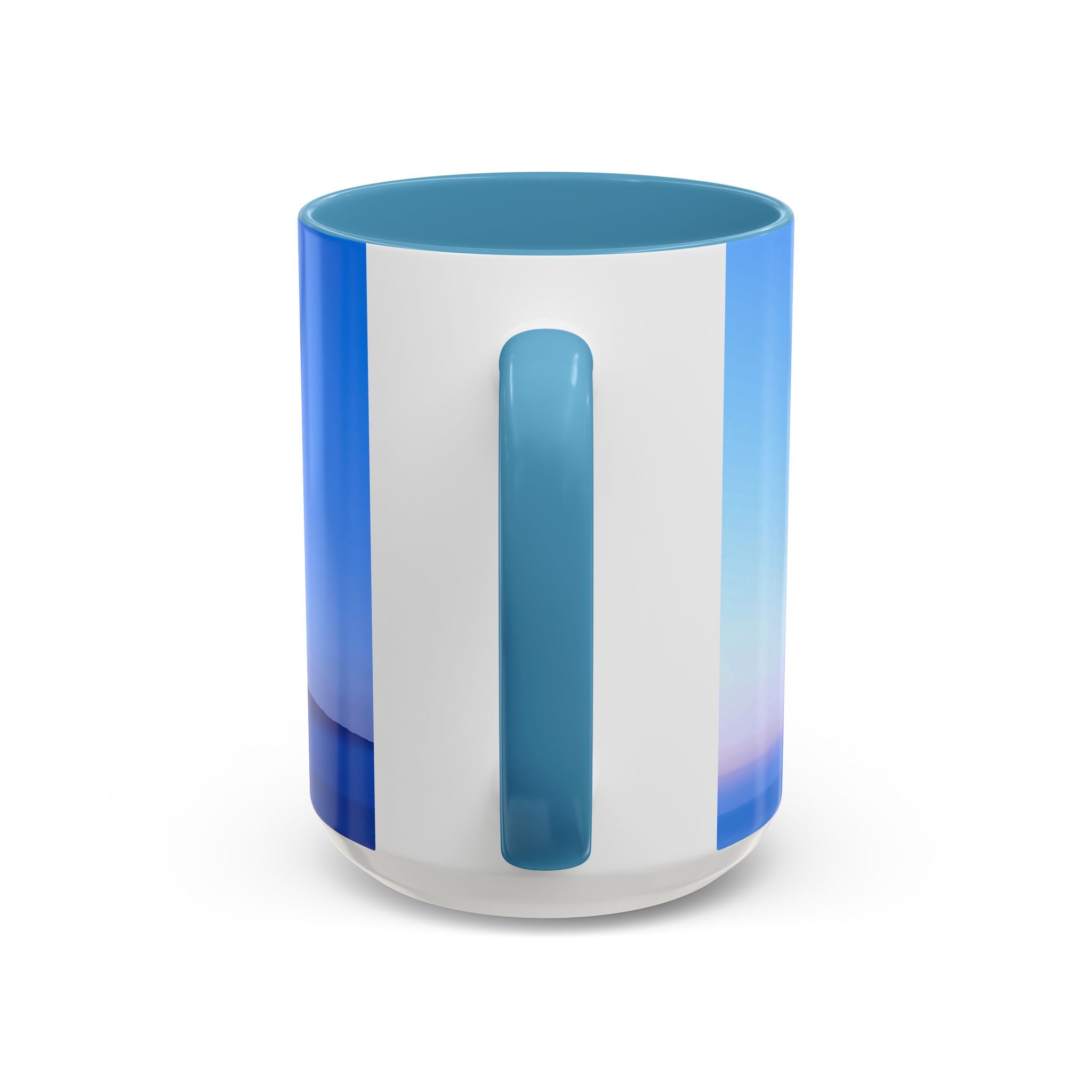 Power Activation . Sunset Sky Accent Coffee Mug - Perfect for Cozy Mornings and Relaxing Evenings