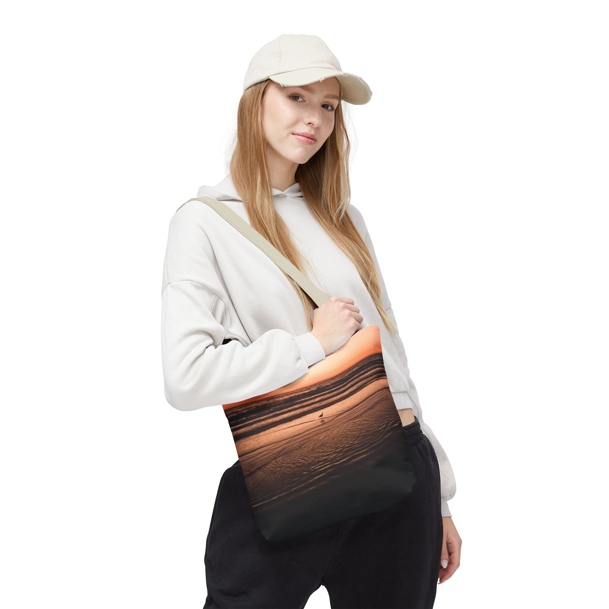 Wisdom Alignment. Dreamy Sunset Tote Bag