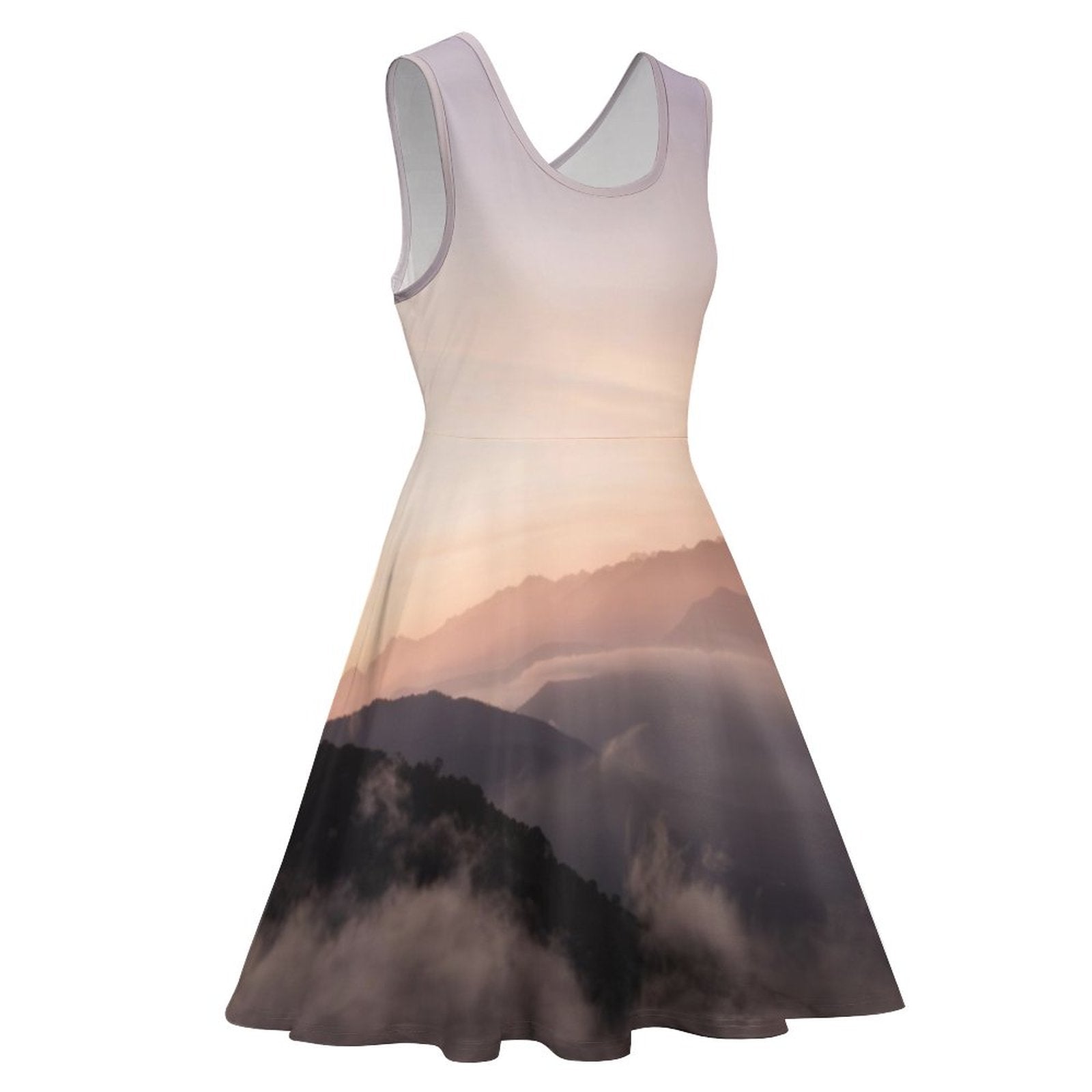Wisdom Creation . Round Neck Sleeveless Dress