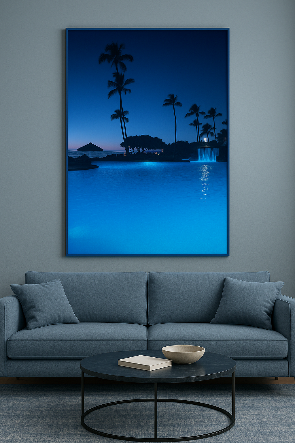 Celestial Blue . Water Series