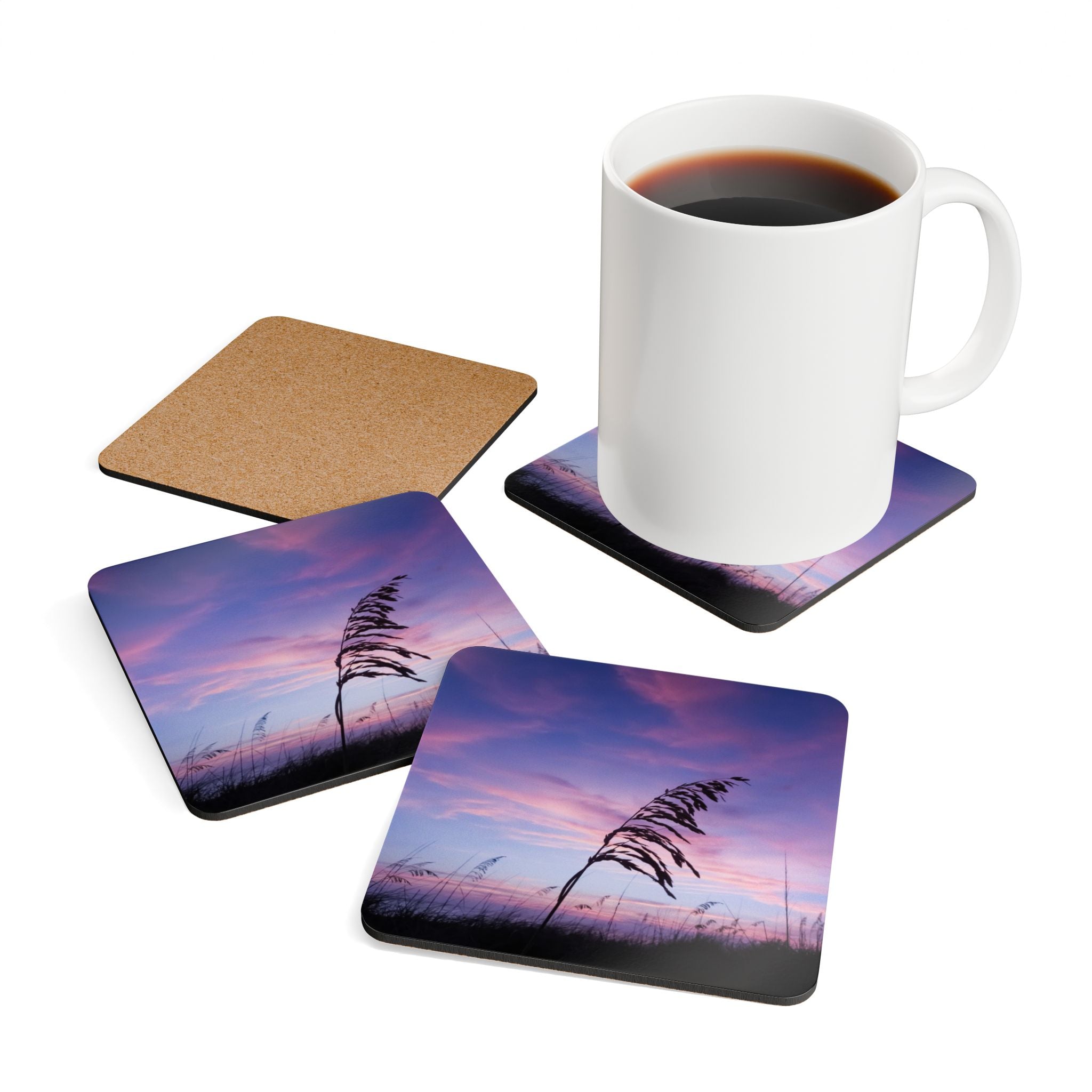 Love Creation - Corkwood Coaster Set