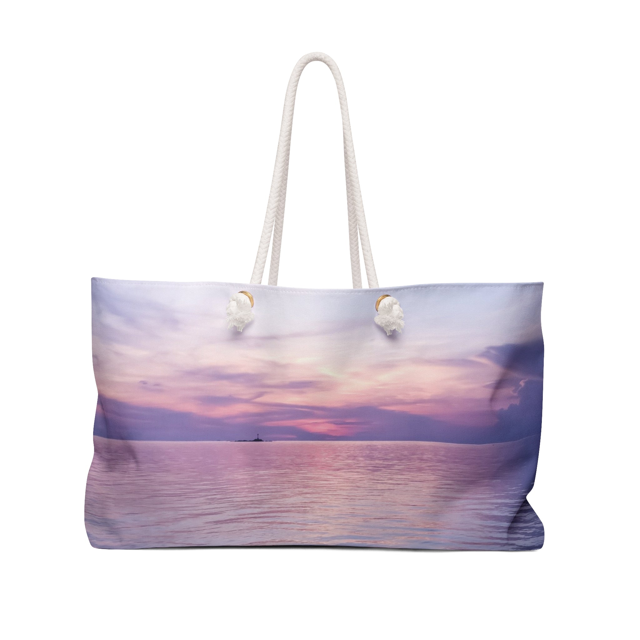 Power Connection - Dreamy Sunset Weekender Bag - Perfect for Travel & Weekend Getaways